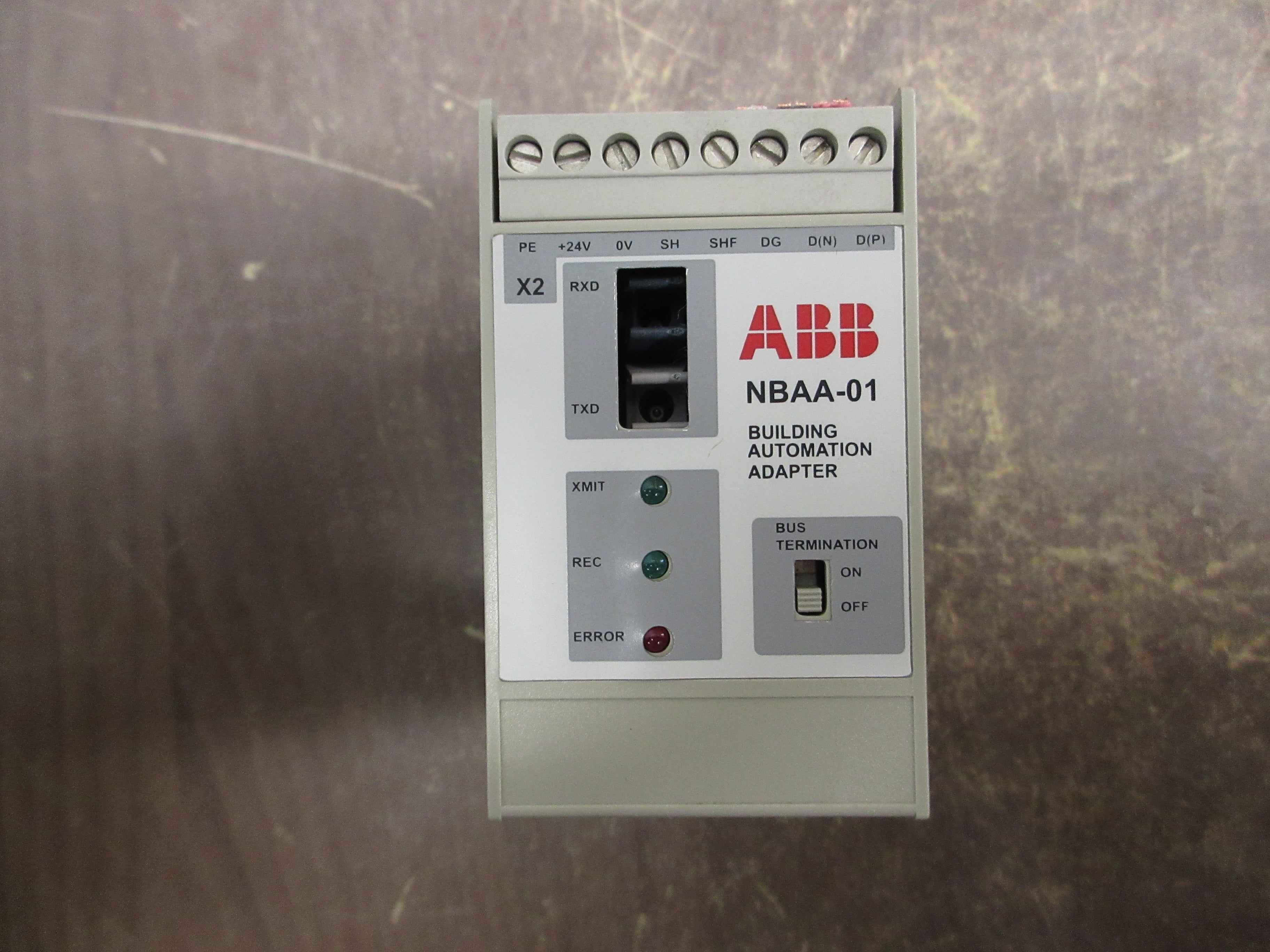 ABB Building Automation Adapter NBAA-01 24VDC 3W SW Ver. 1.3 Rev. 3 Used