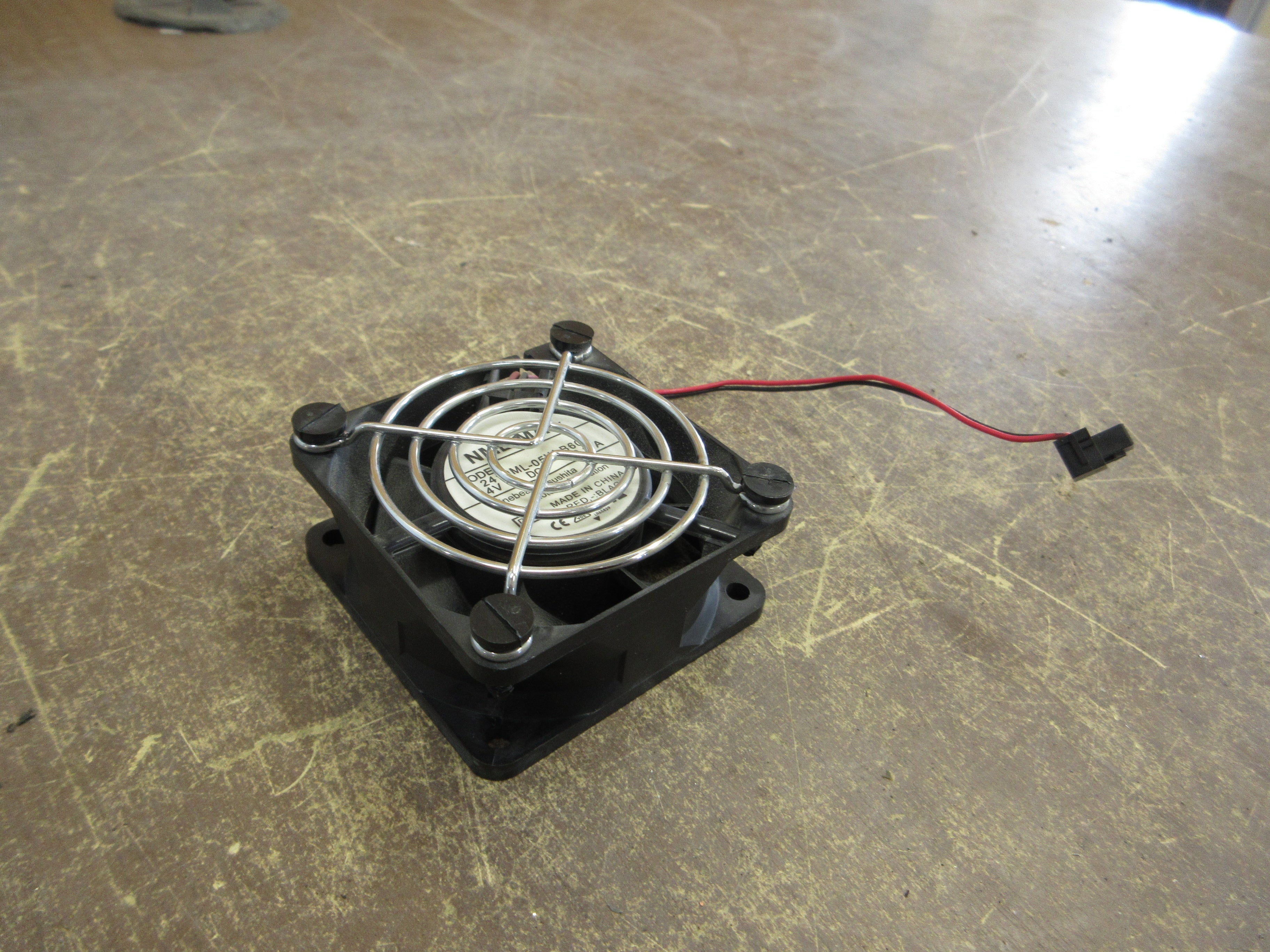 NMB-MAT Axial Fan 2410ML-05W-B60 24VDC 0.17A Used