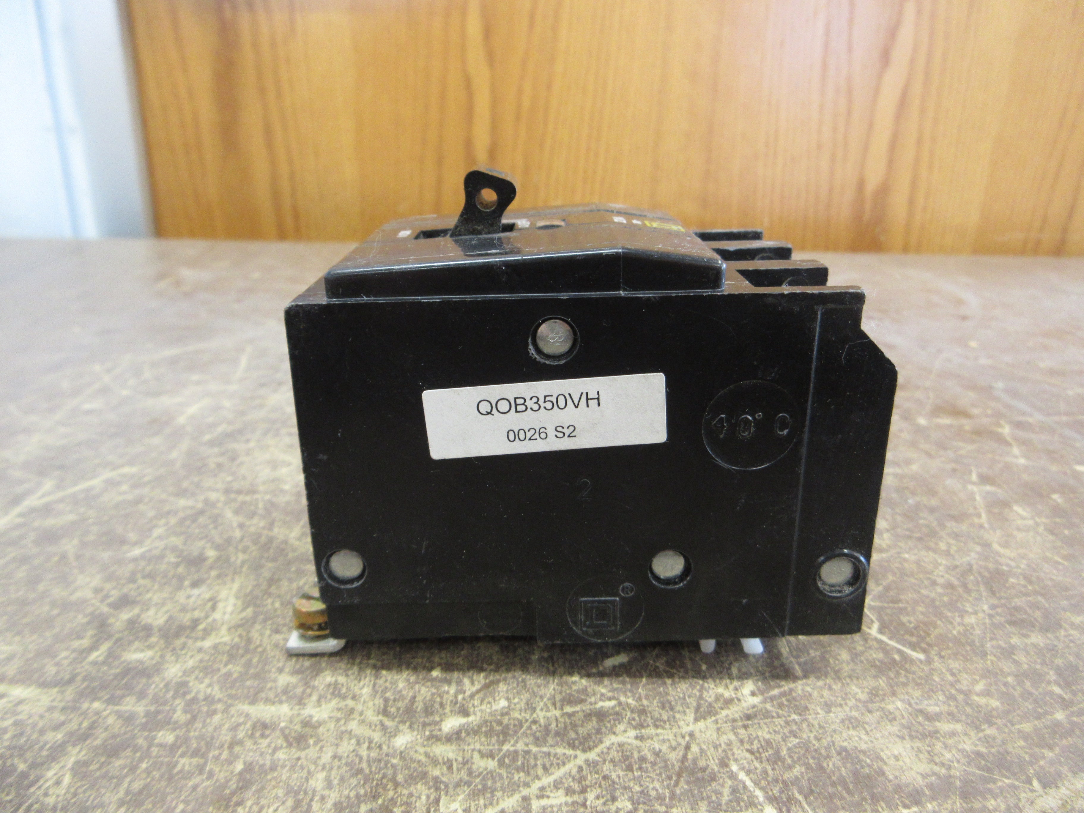 Square D Bolt-On Circuit Breaker QOB350VH 50A 240V 3P 22kA Used