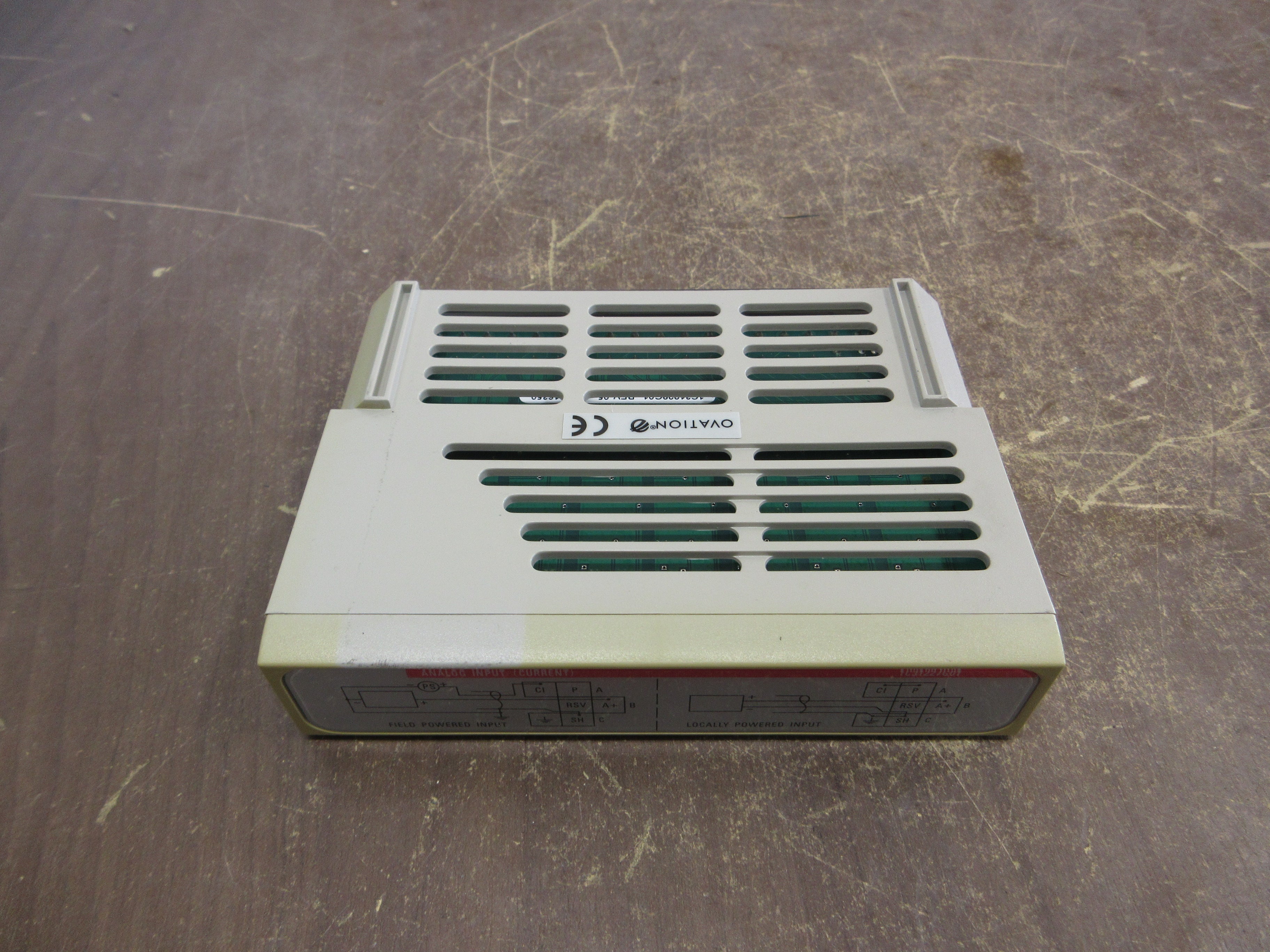 Emerson Ovation Analog Input (Current) Module IC31227G01 Rev. 05 Used