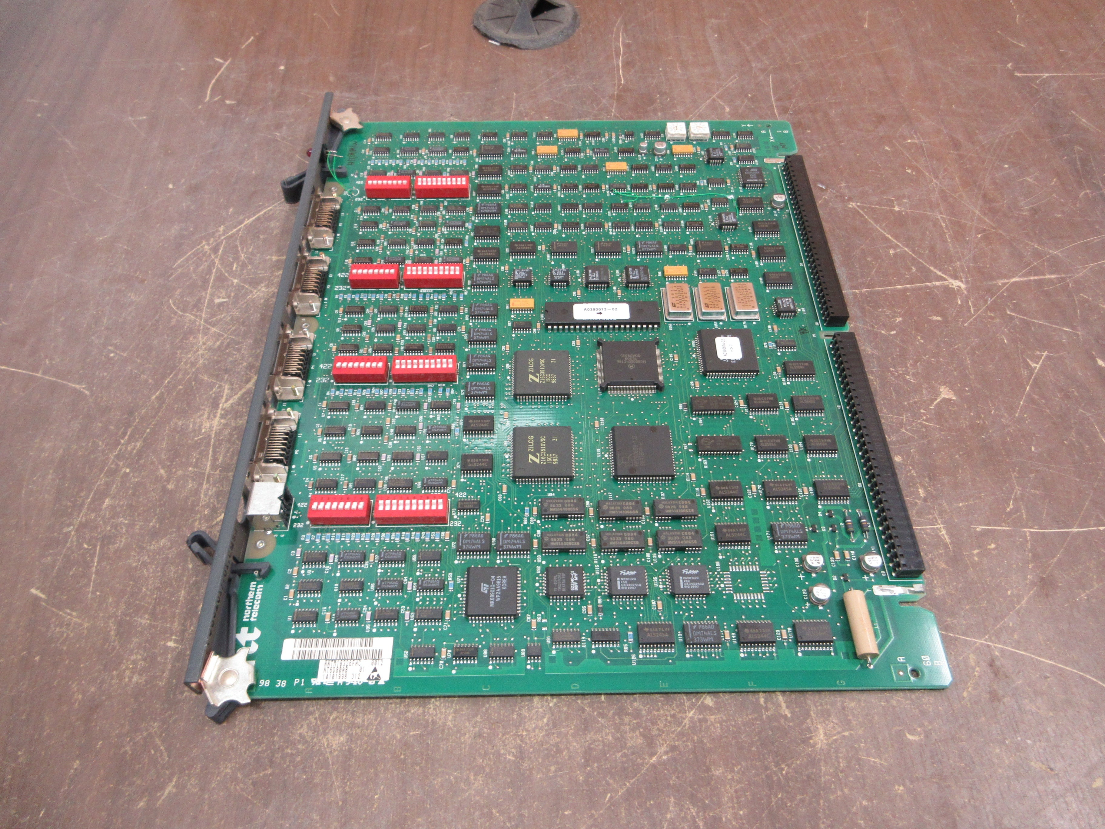 Nortel Meridian Multi-Purpose Serial Data Link Card NT6D80AB Rlse 01 Used