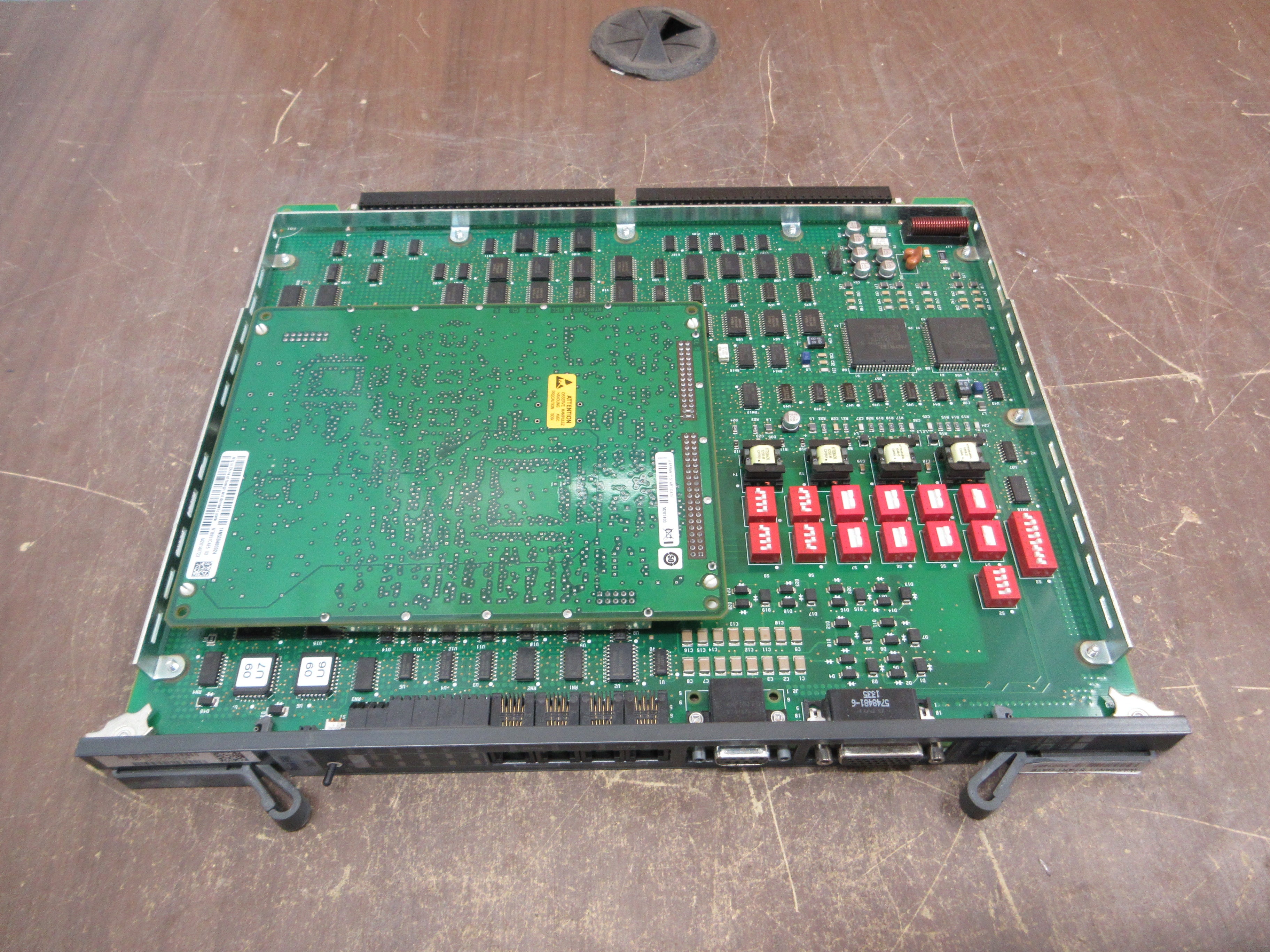 Nortel Meridian Dual Port PRI D-Channel Card NT5D12AHE5 RIse 05 Used