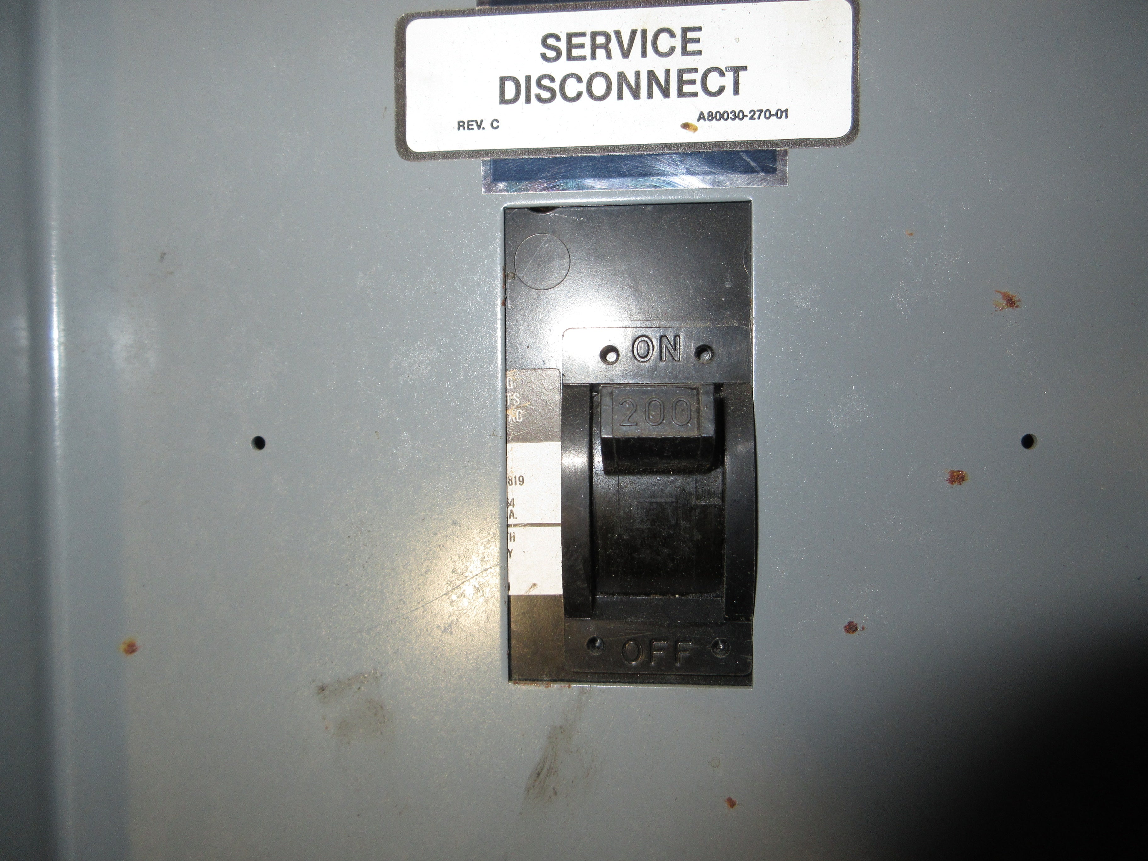 Square D Main Breaker Circuit Breaker Panel NQOD430L225CU 200A Main 208/120V 3Ph