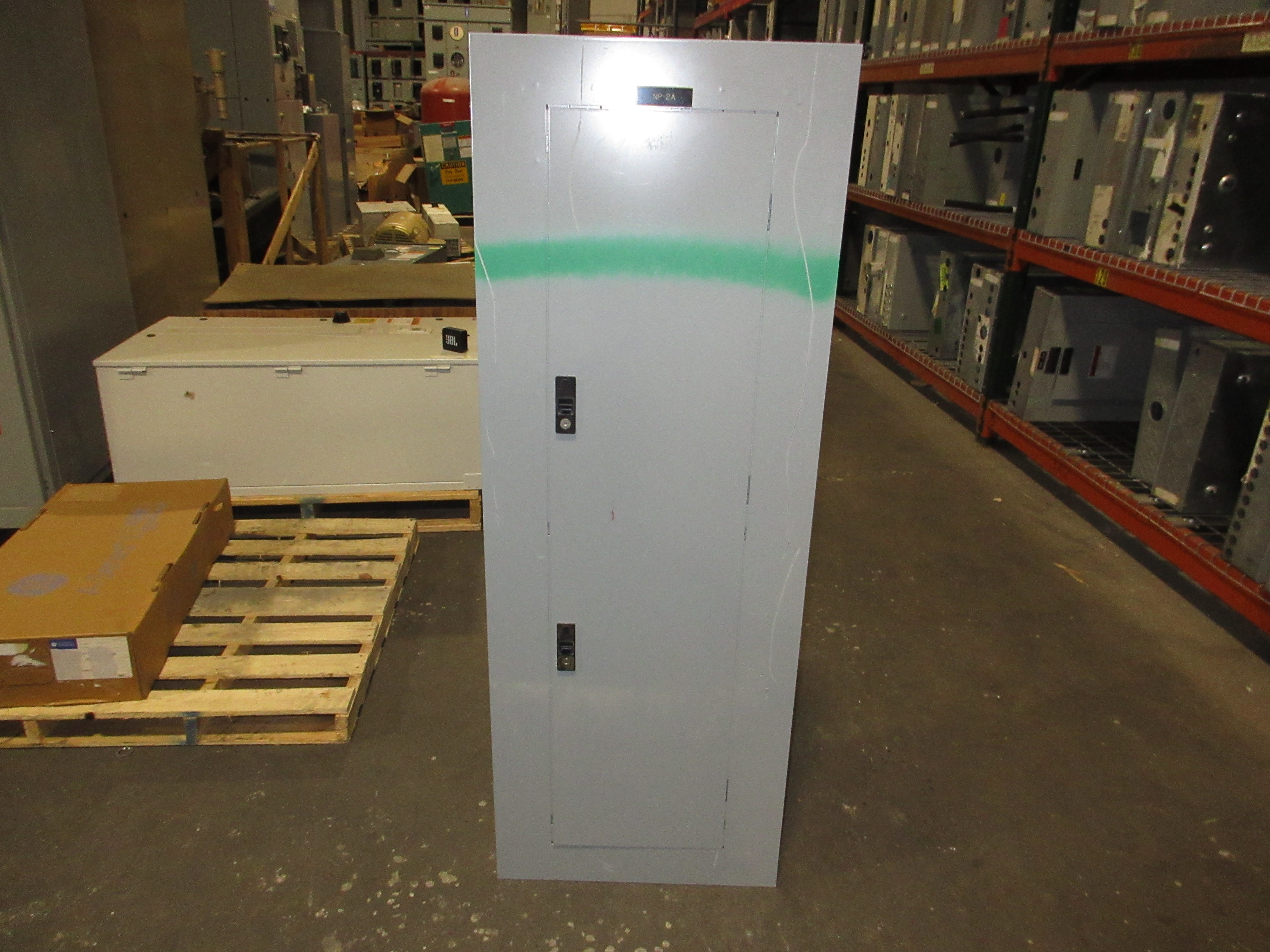 GE Main Breaker Circuit Breaker Panel AQF3422ATX AXT1 125A Main 225A Max 3Ph 4W