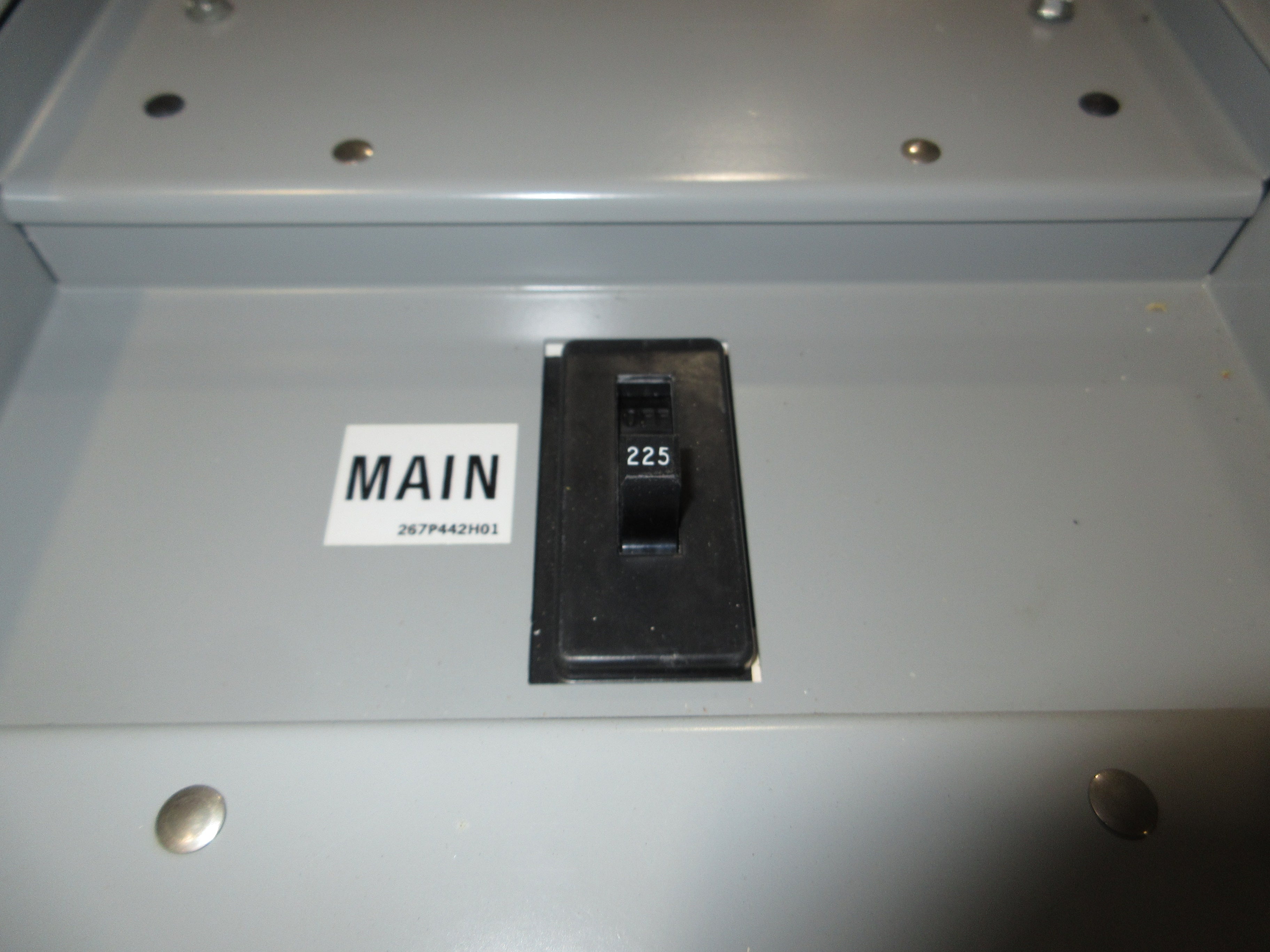 Westinghouse Main Breaker Circuit Breaker Panel 5158C03G04 225A Max 208Y/120V