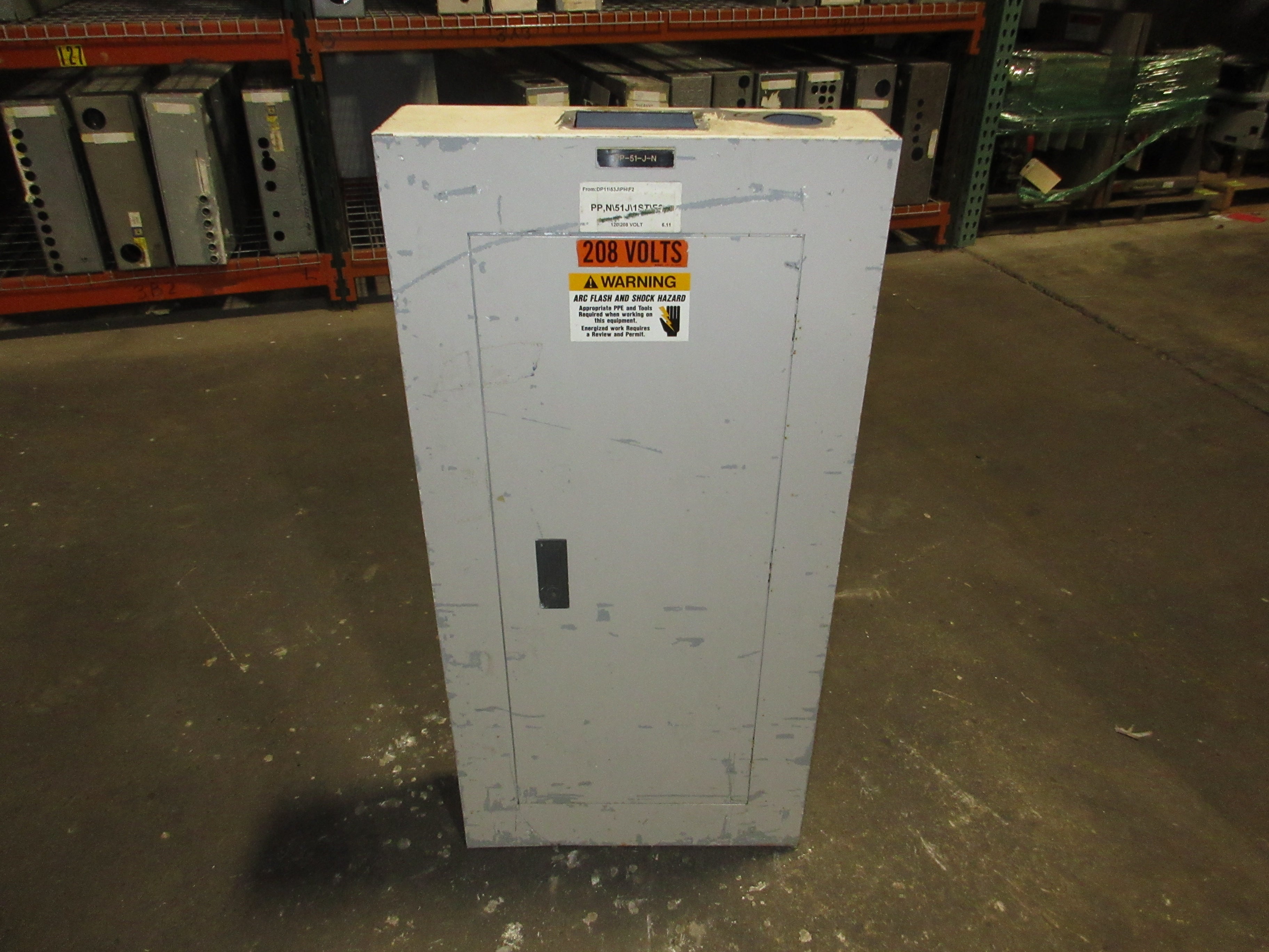 Switchboard Apparatus Inc. Main Breaker Circuit Breaker Panel PP51J-N 150A Max