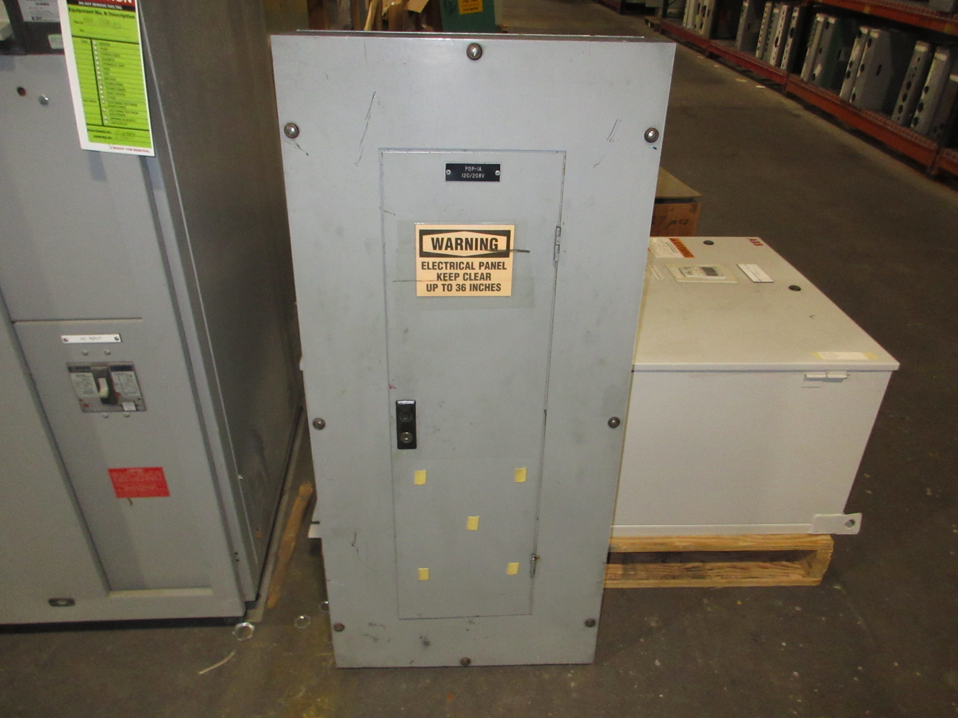 Westinghouse Main Breaker Circuit Breaker Panel 5158C03G20 208/120V 3Ph 4W Used