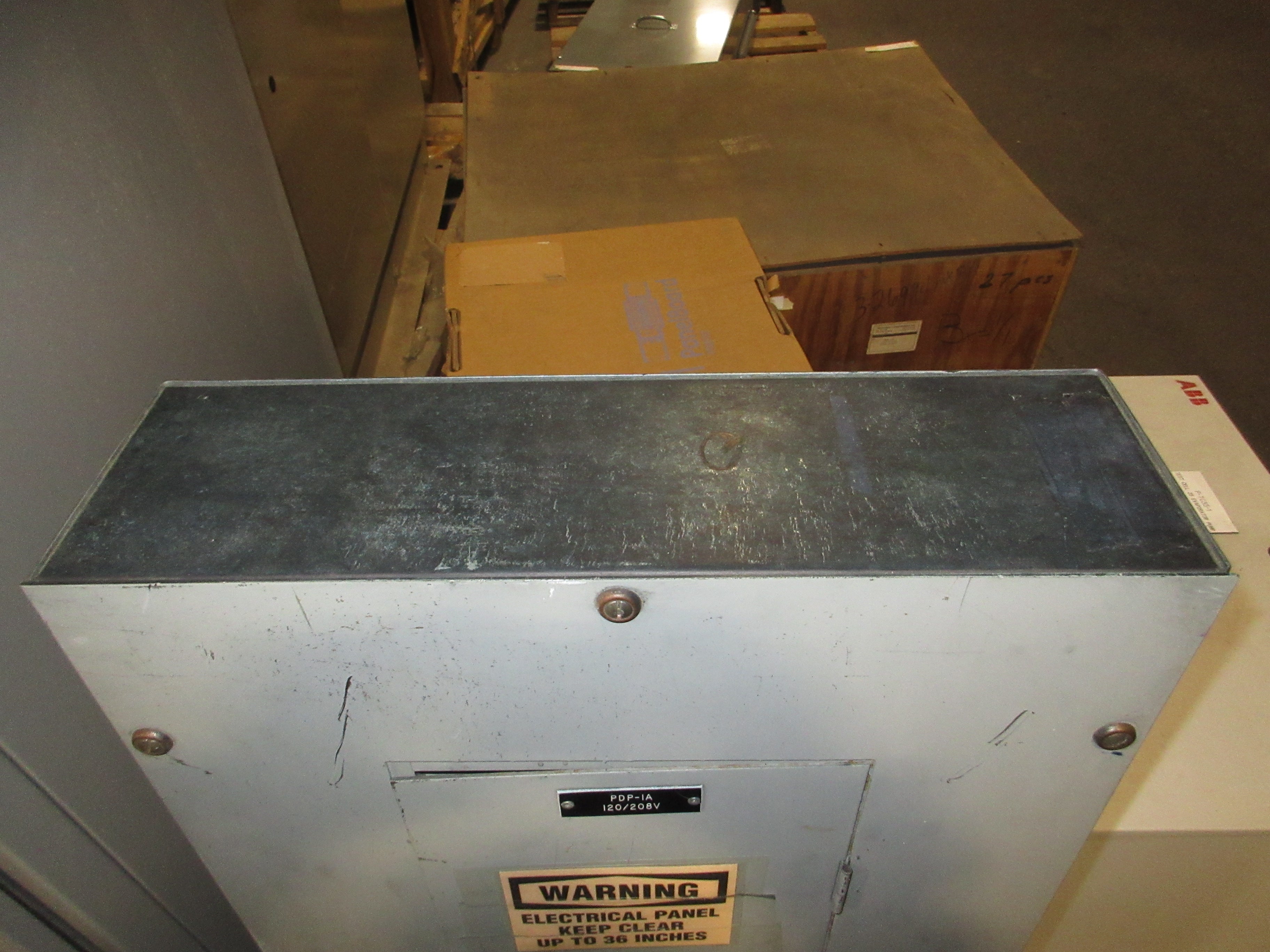 Westinghouse Main Breaker Circuit Breaker Panel 5158C03G20 208/120V 3Ph 4W Used