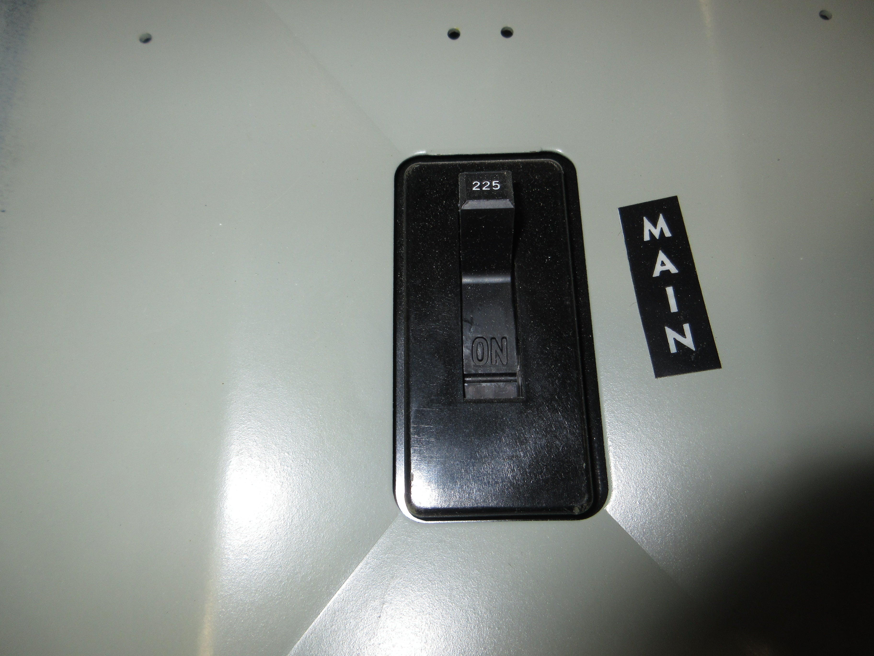 Westinghouse Main Breaker Circuit Breaker Panel MP-83420 225A Max 120/208V Used