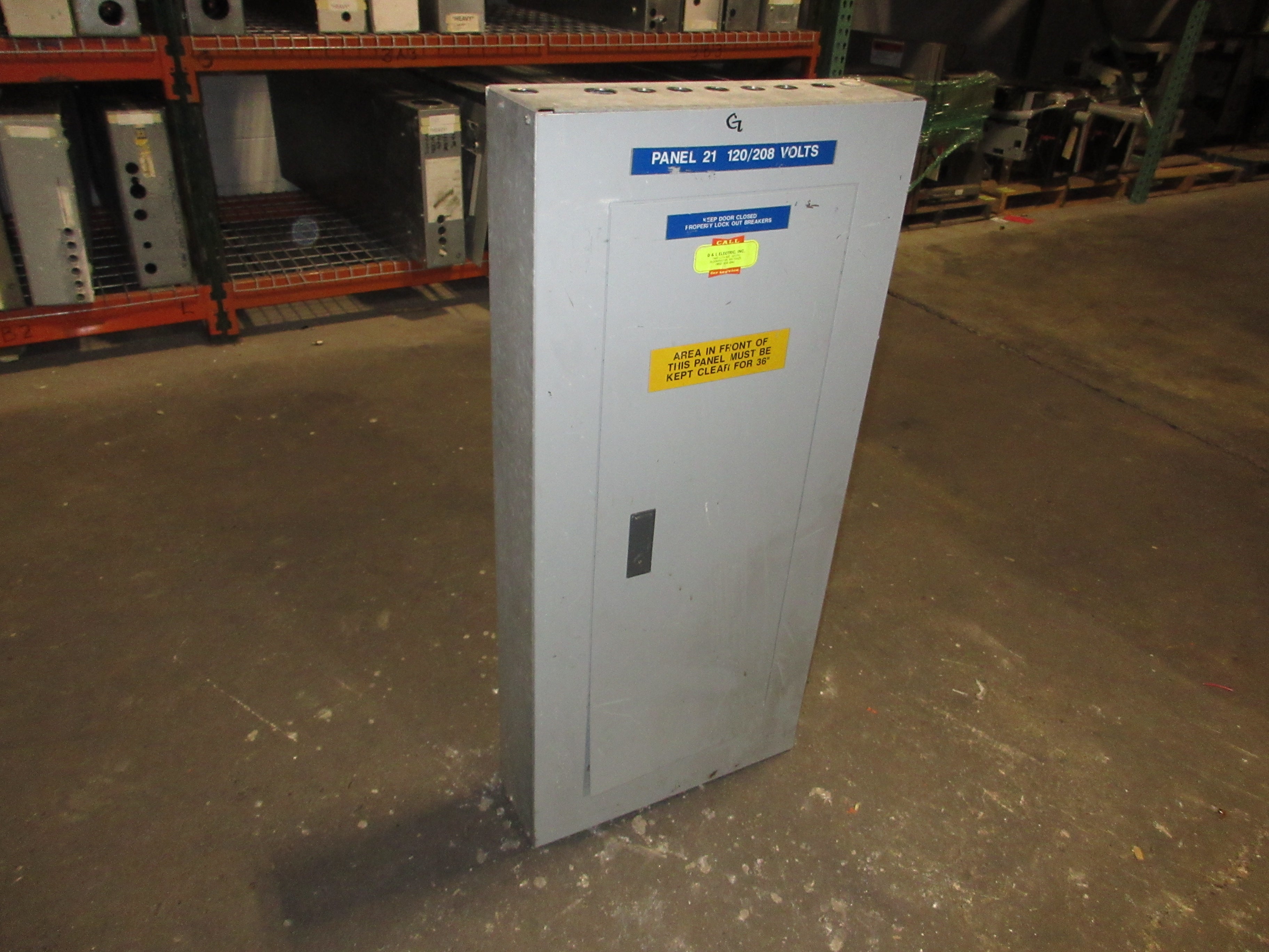 Siemens Main Lug Breaker Panel I1X42MC250A 250A Max 208Y/120V 3Ph 4W 42-Slot