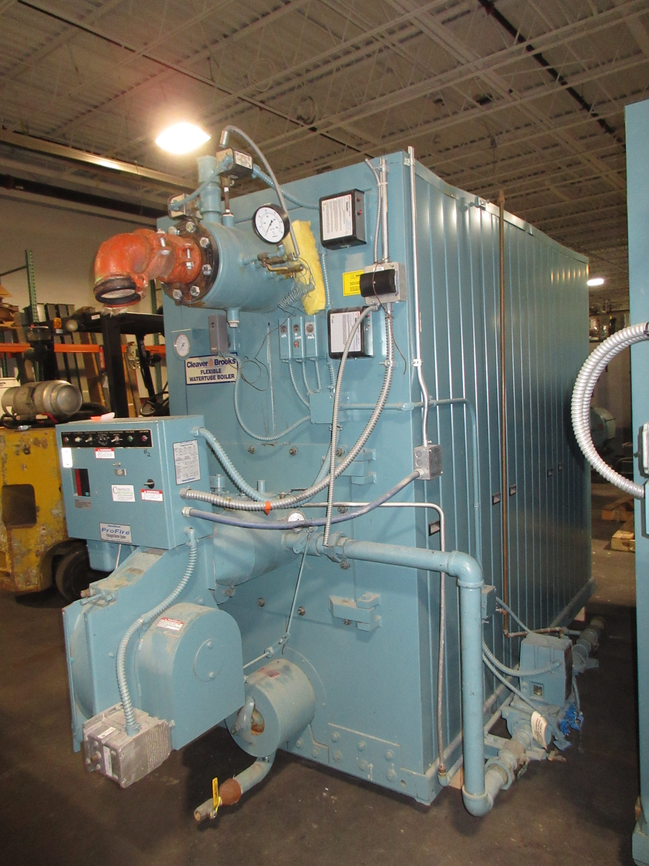 Cleaver Brooks Flexible Watertube Boiler FLX-700-400-160HW 4000MBH Max Hot Water