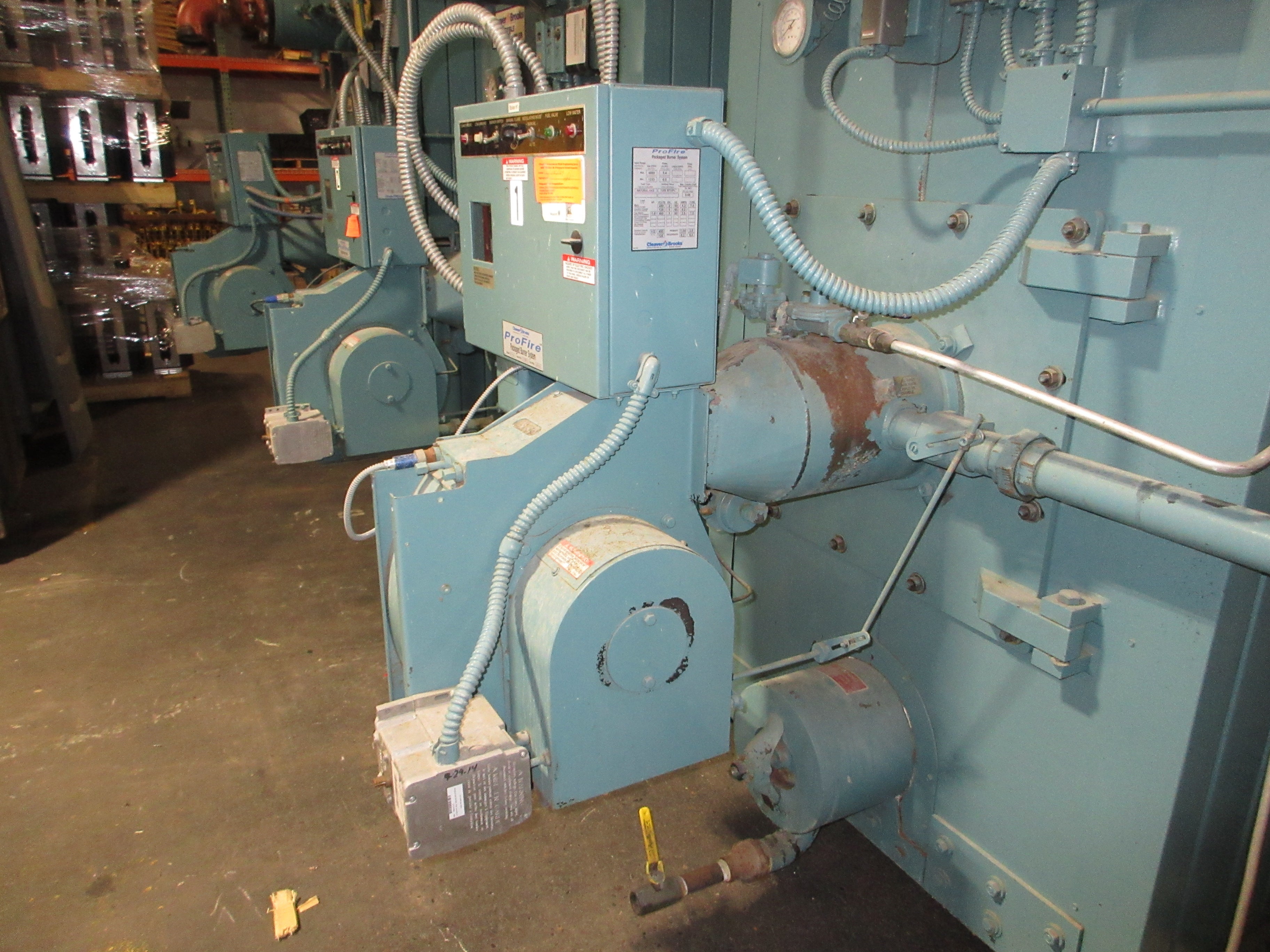 Cleaver Brooks Flexible Watertube Boiler FLX-700-400-160HW 4000MBH Max Hot Water