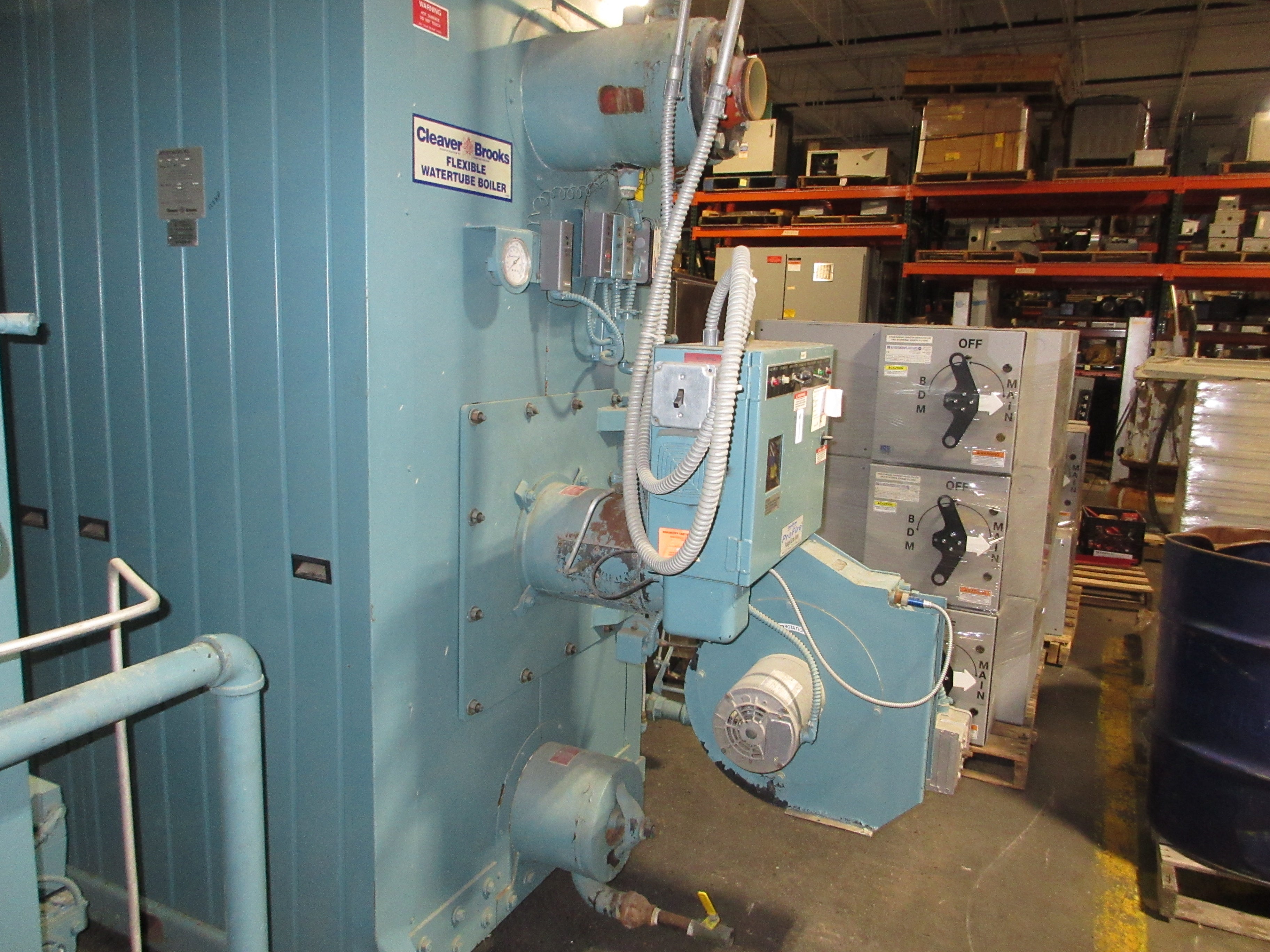 Cleaver Brooks Flexible Watertube Boiler FLX-700-400-160HW 4000MBH Max Hot Water