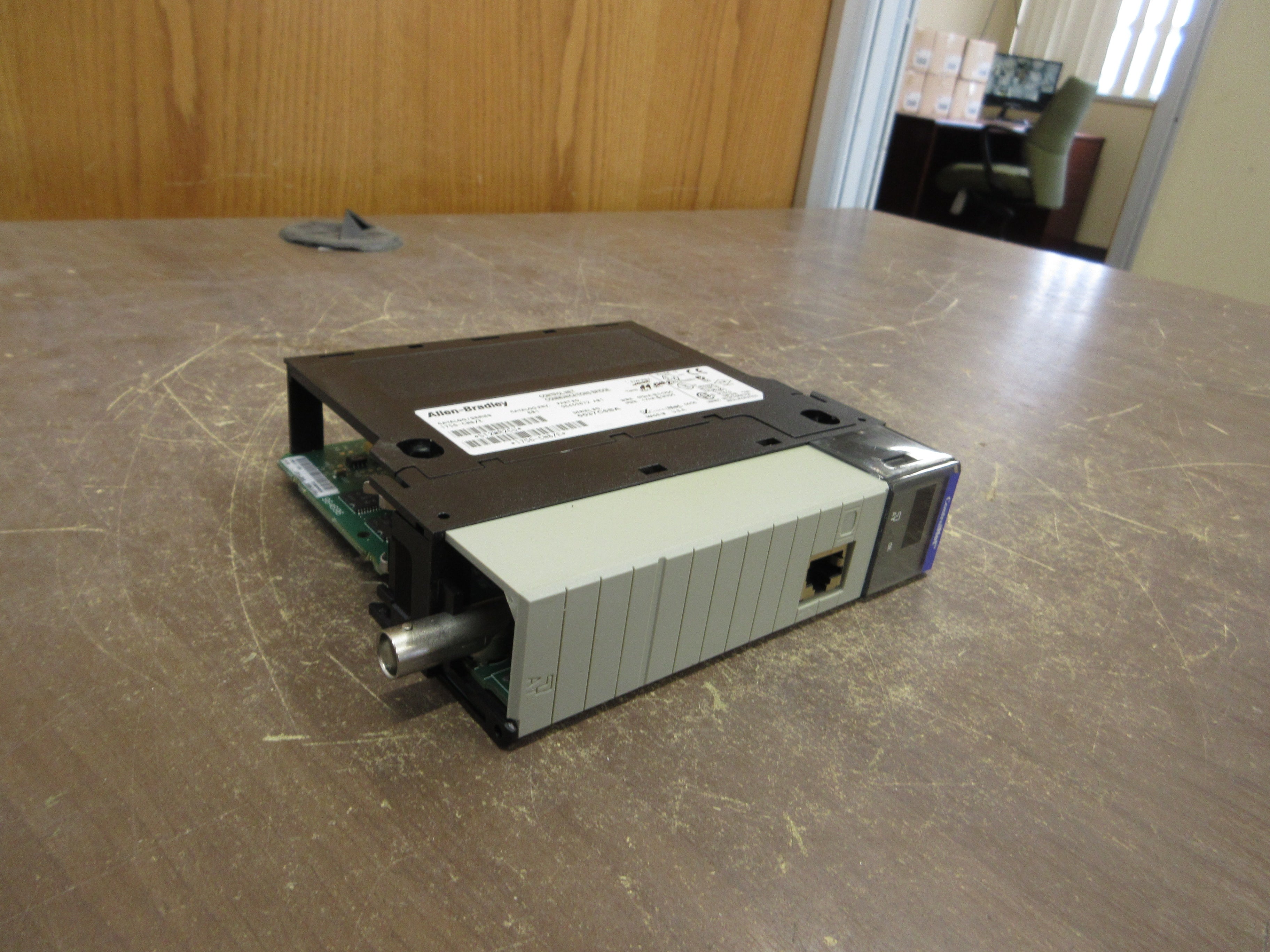 Allen-Bradley Control Net Comm. Bridge Module 1756-CNB Ser. E Rev. B01 Used