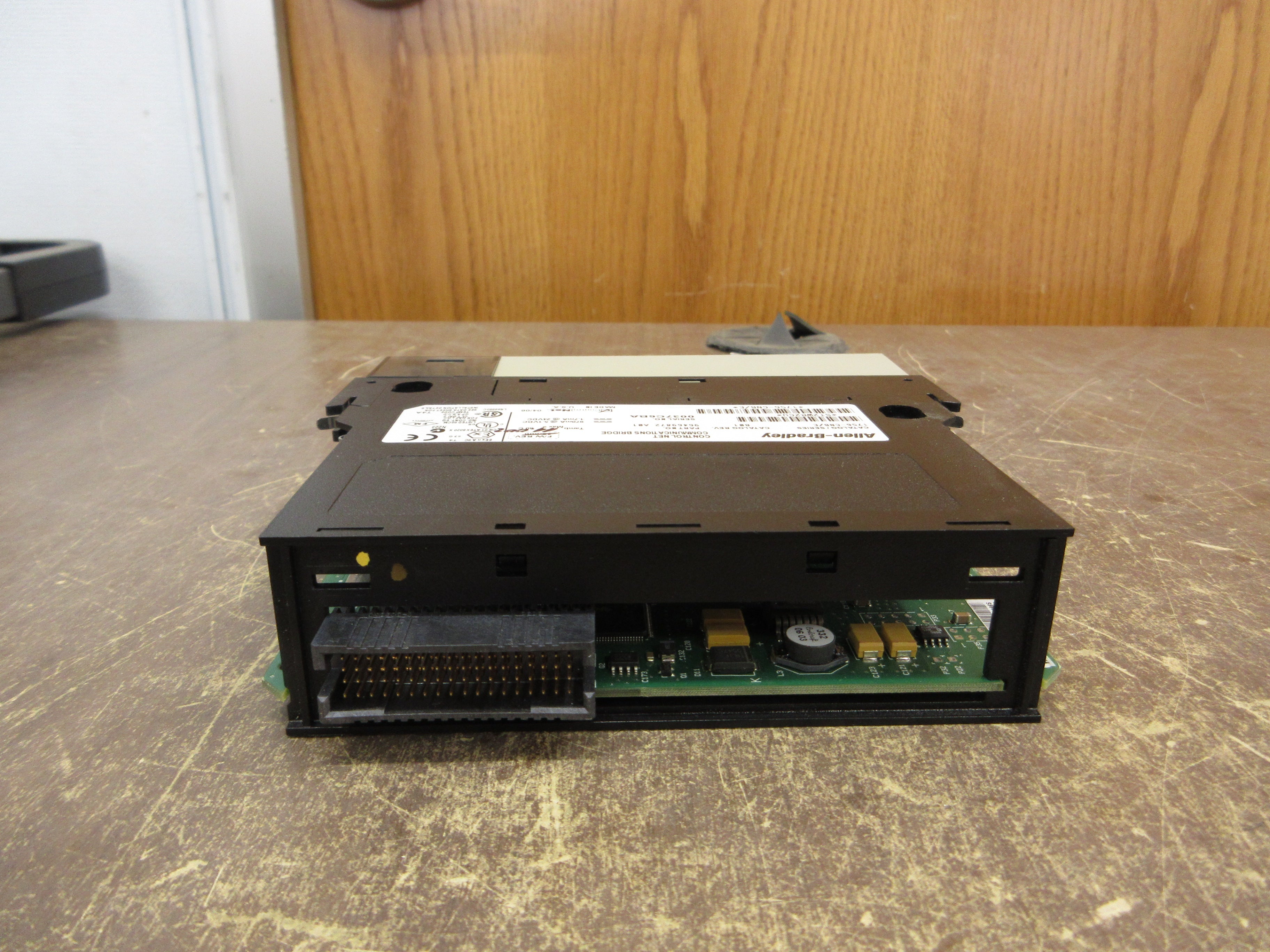 Allen-Bradley Control Net Comm. Bridge Module 1756-CNB Ser. E Rev. B01 Used