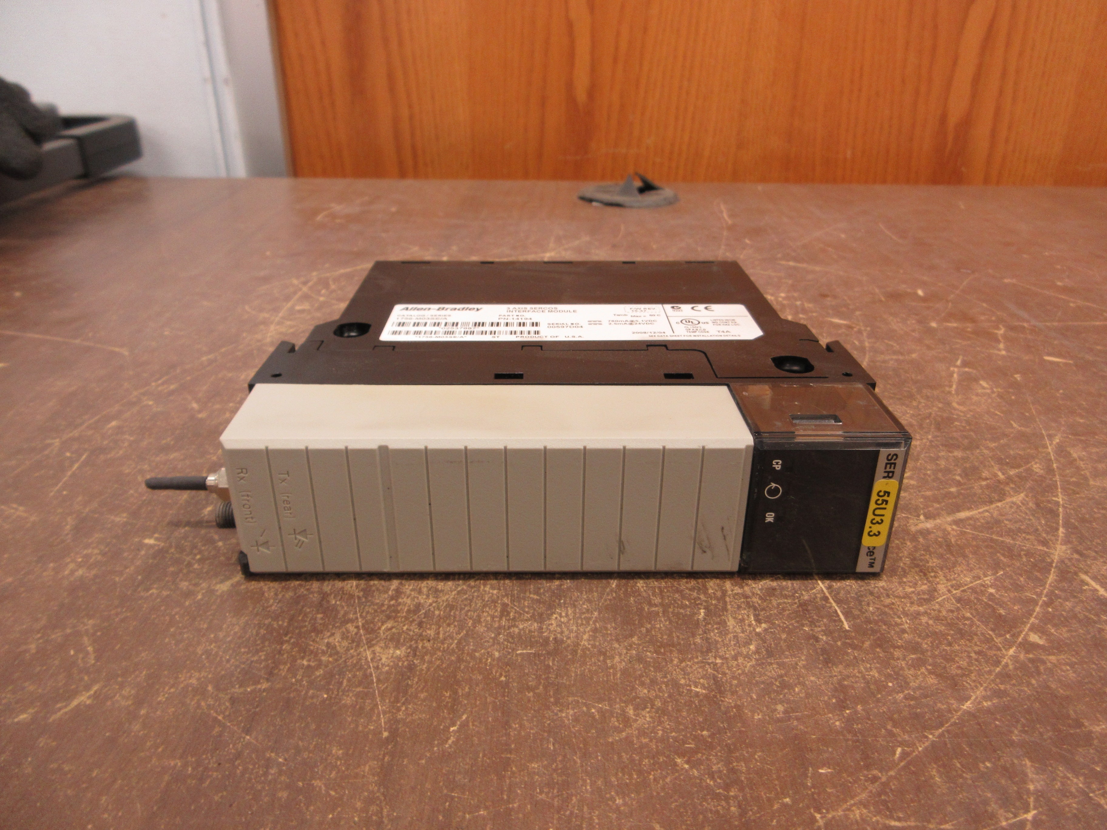 Allen-Bradley 3-Axis Sercos Interface Module 1756-M03SSE Ser. A F/W Rev.: 15.37
