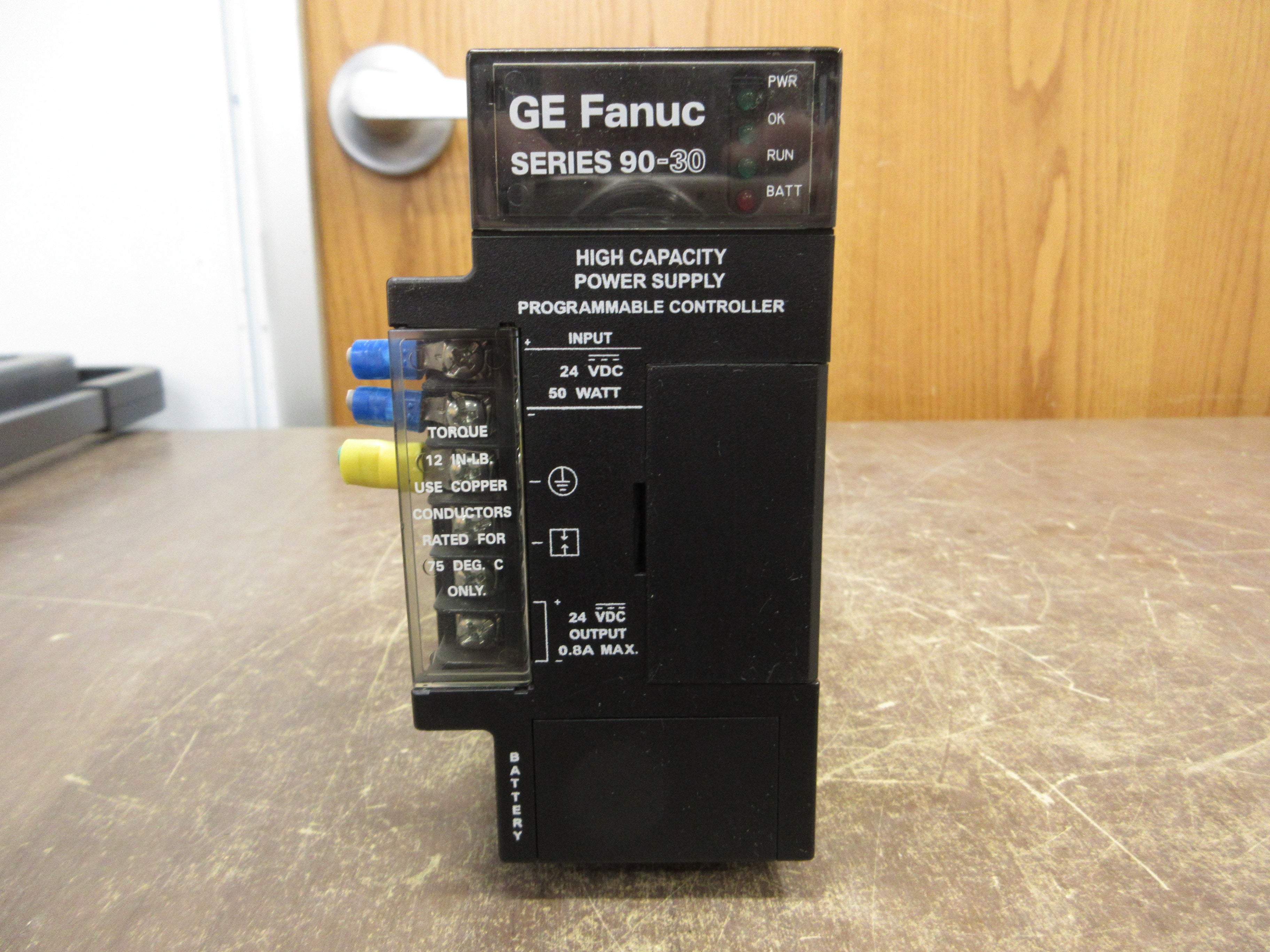 GE Fanuc Power Supply Module IC693PWR331D 24VDC 30W Used