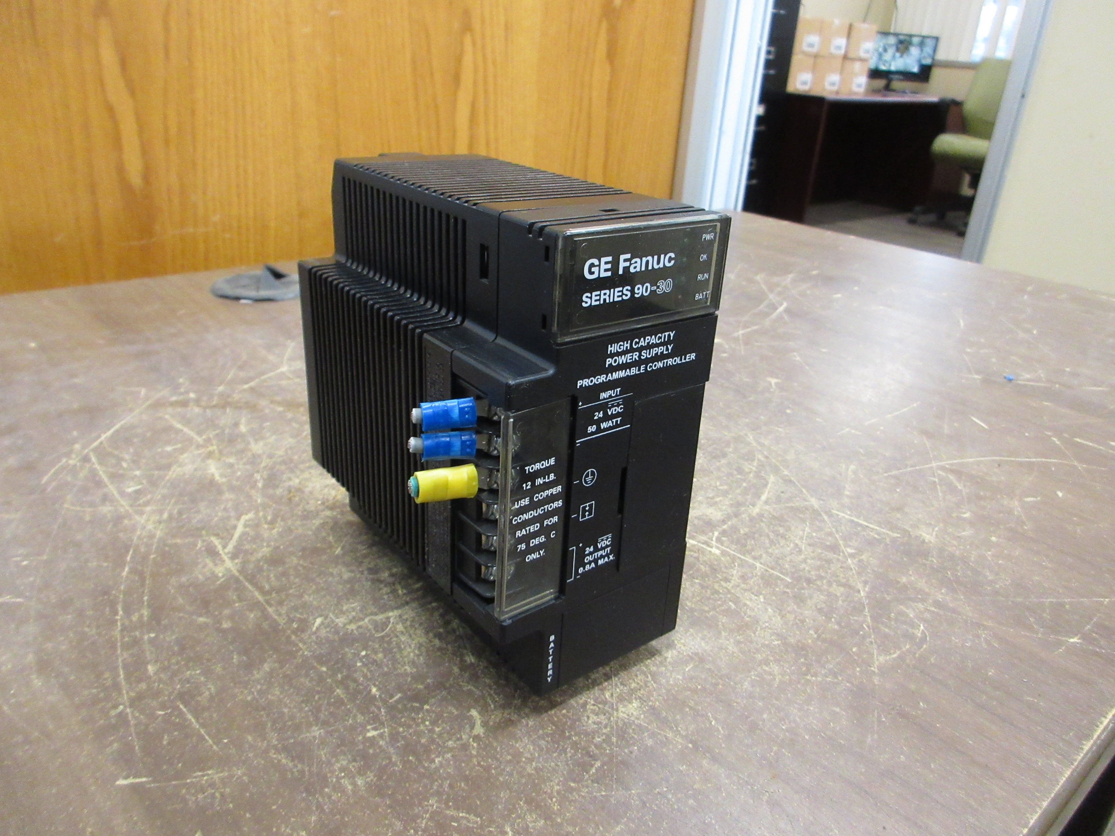 GE Fanuc Power Supply Module IC693PWR331D 24VDC 30W Used