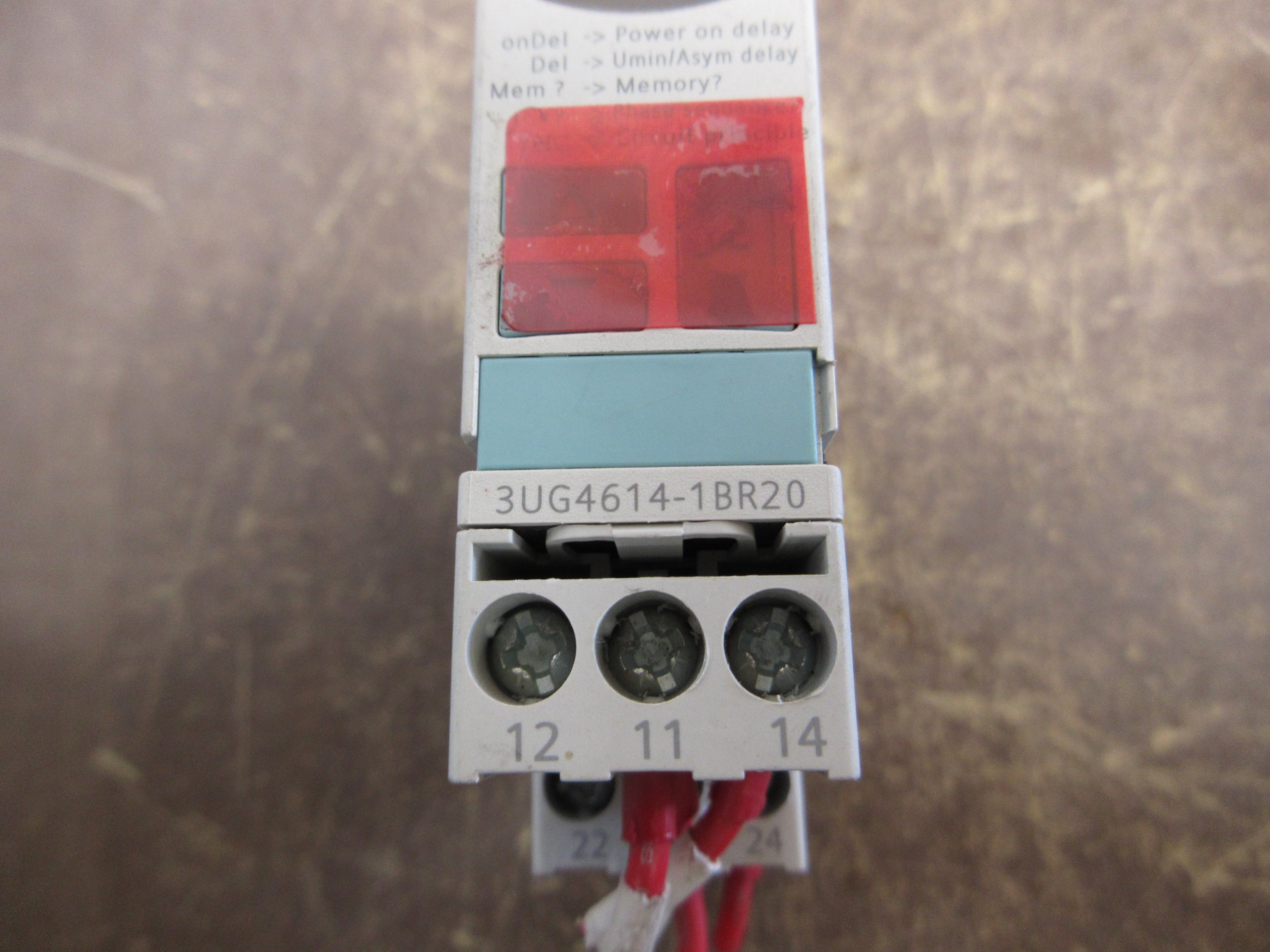 Siemens Monitoring Relay 3UG4614-1BR20 Used