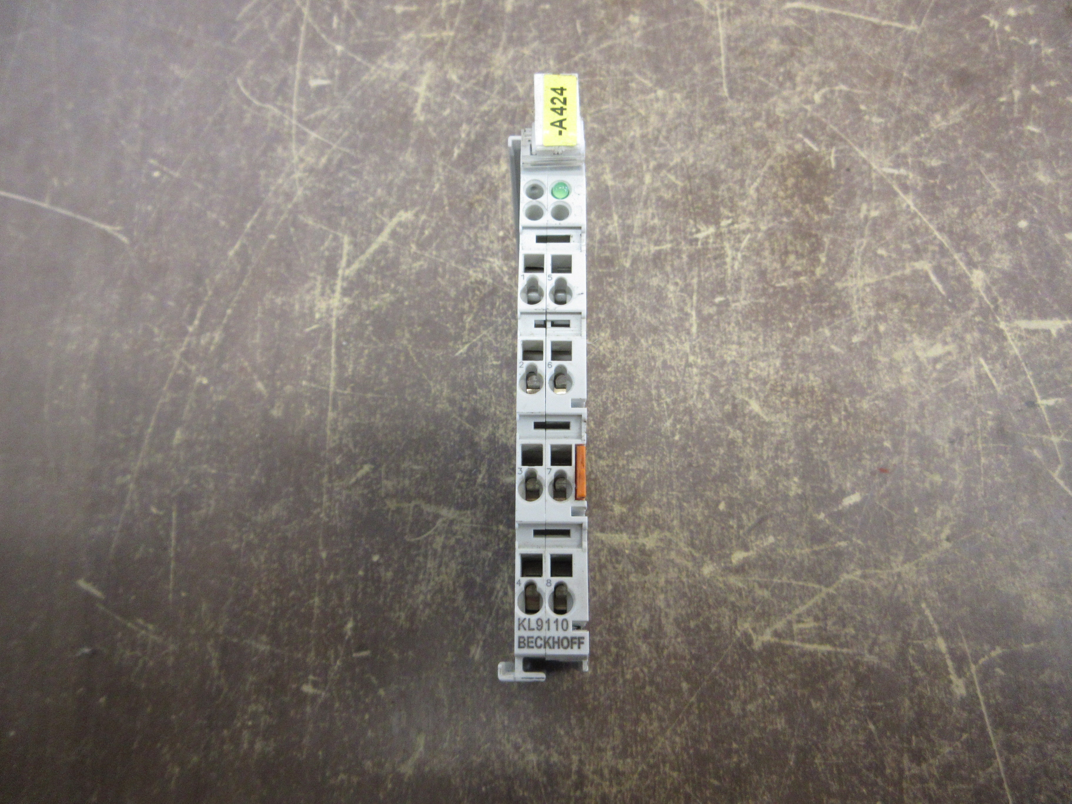 Beckhoff Voltage Supply Terminal KL9110 24VDC w/ Diagnostics Used