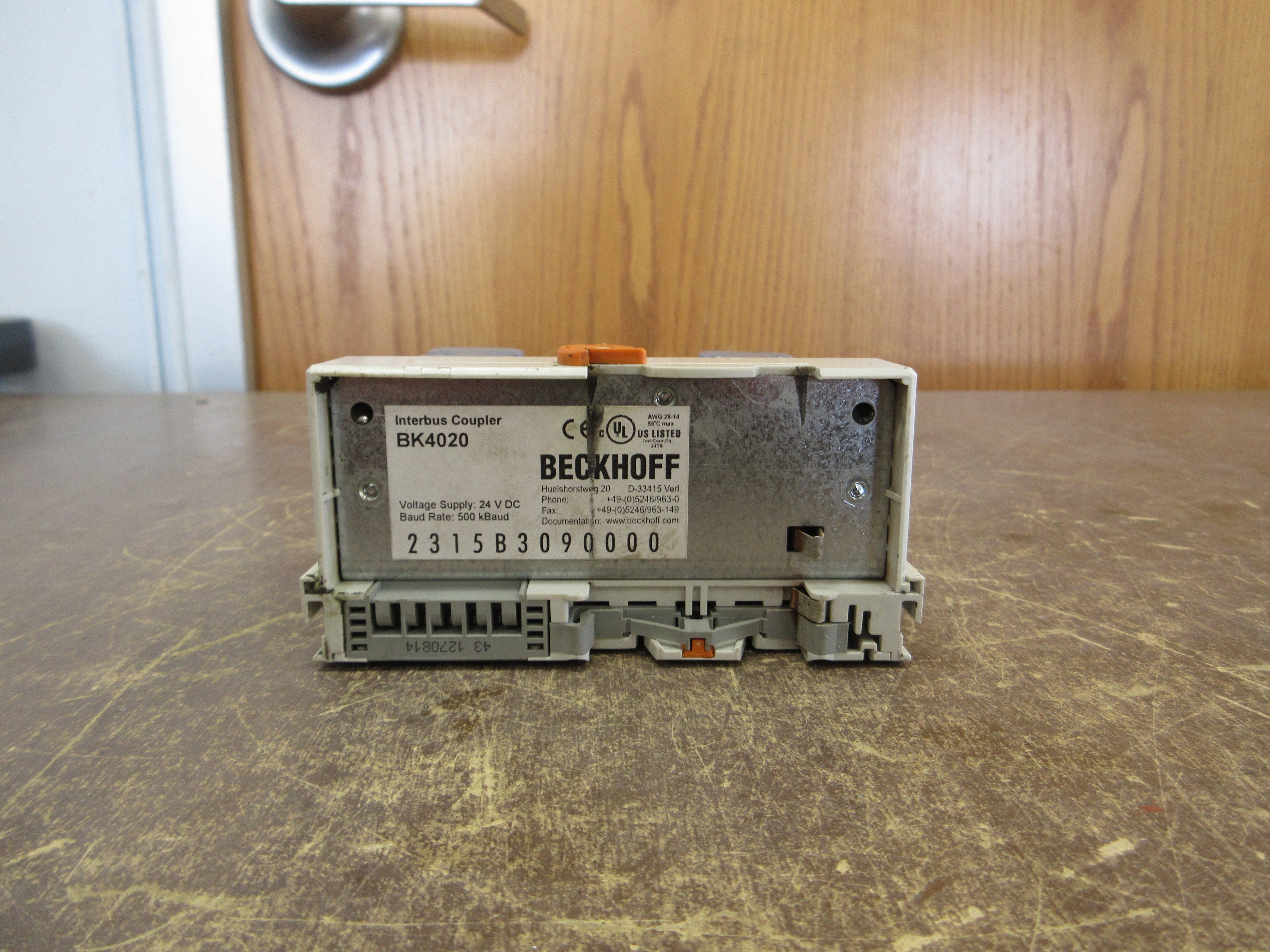 Beckhoff Interbus-S I/O Module BK4020 Used