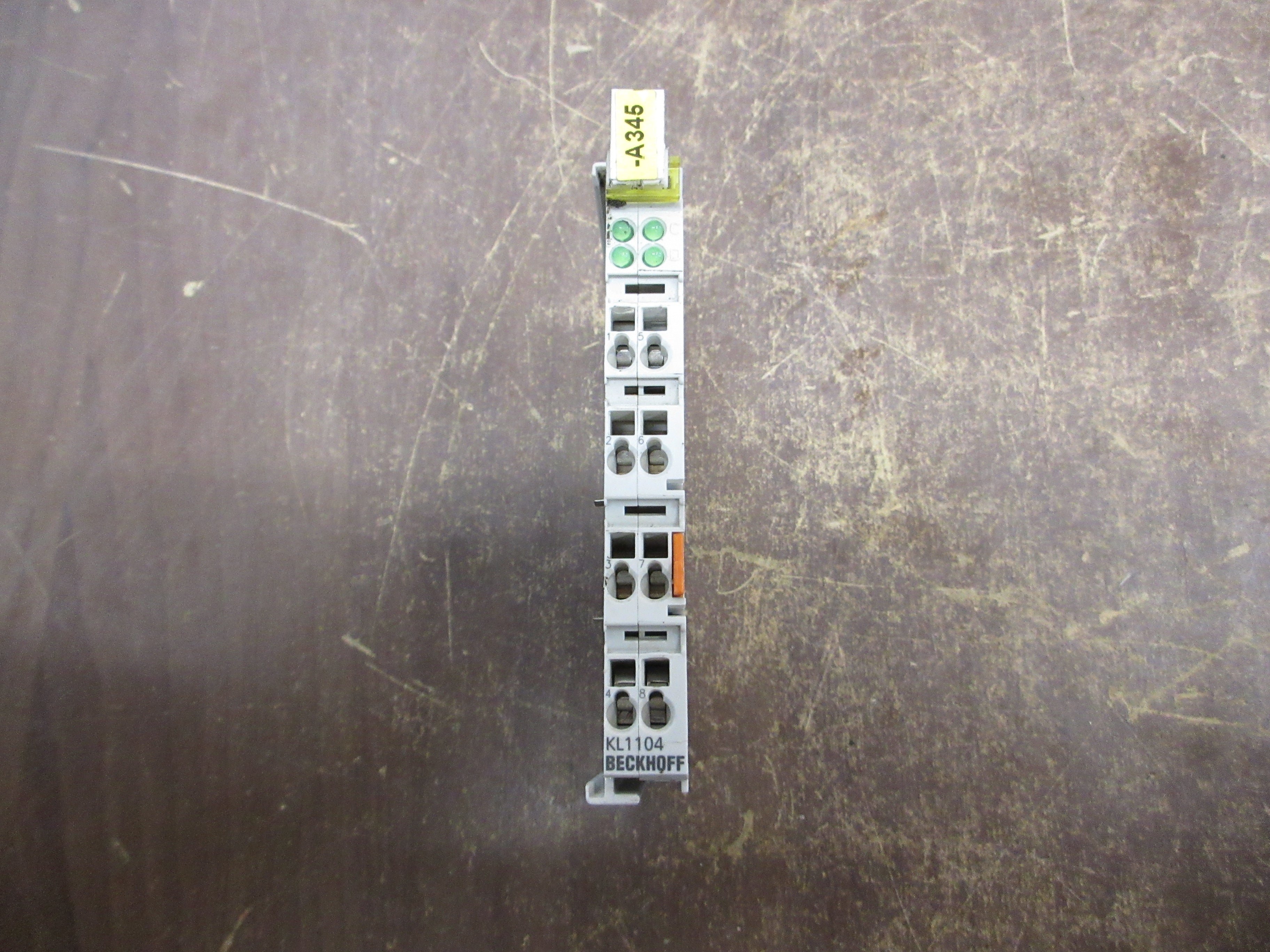 Beckhoff Digital Input Module KL1104 24VDC 4X 3.0ms Filtertime Used