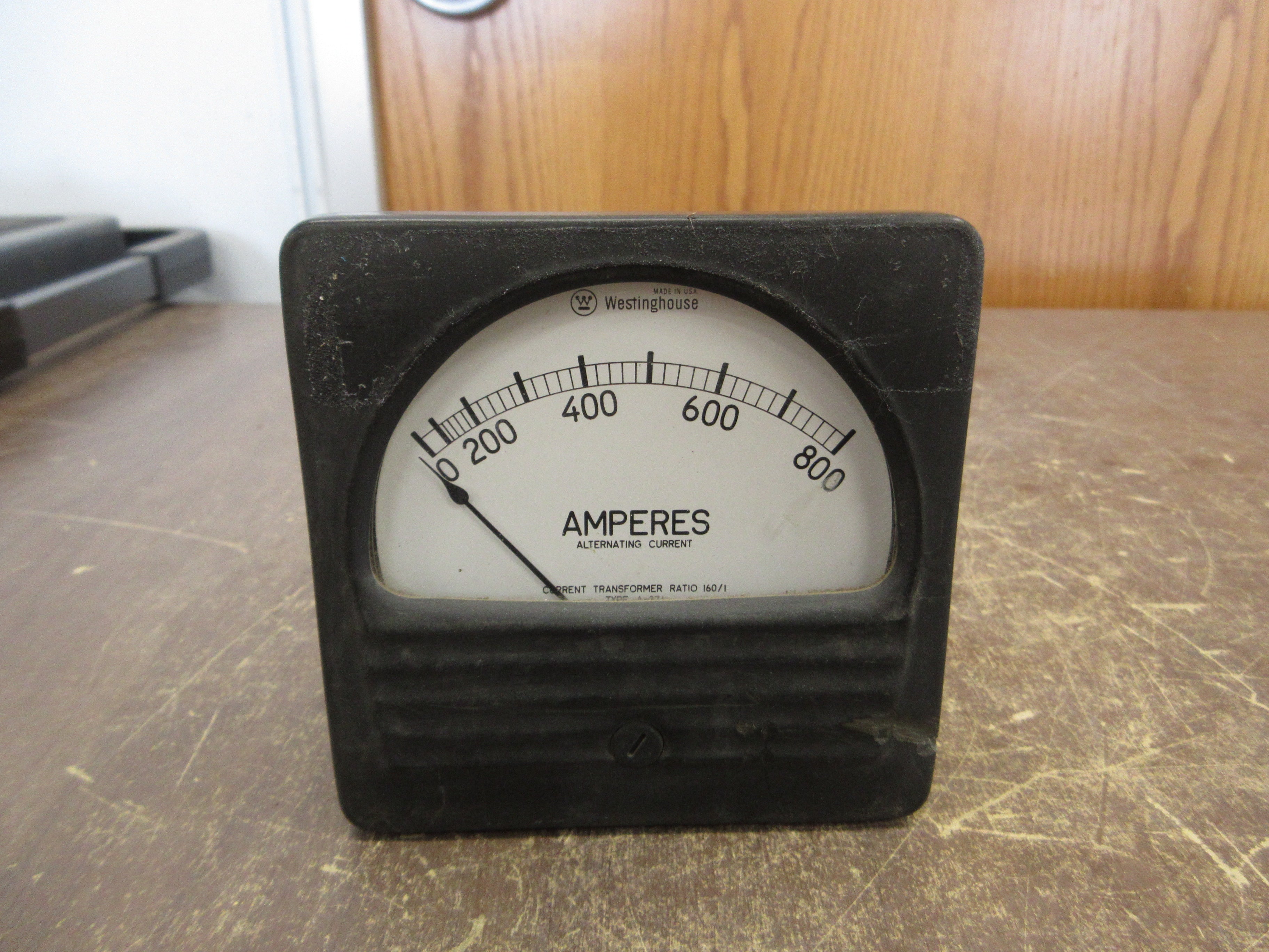 Westinghouse AC Ammeter 291B292A22 Range: 0-800A Used