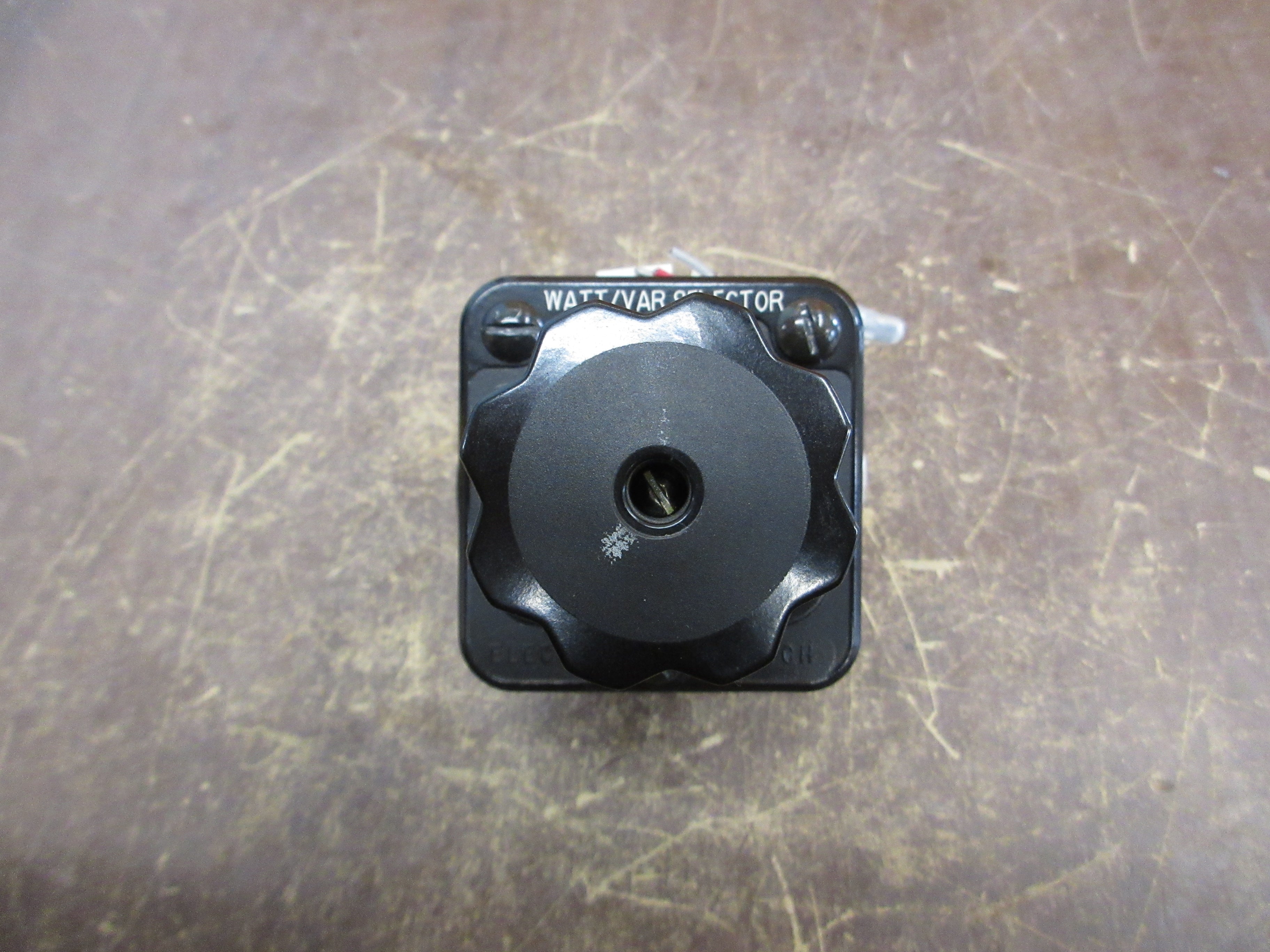 Electroswitch Series 24 Watt/Var Selector Rotary Switch 24902QF Used