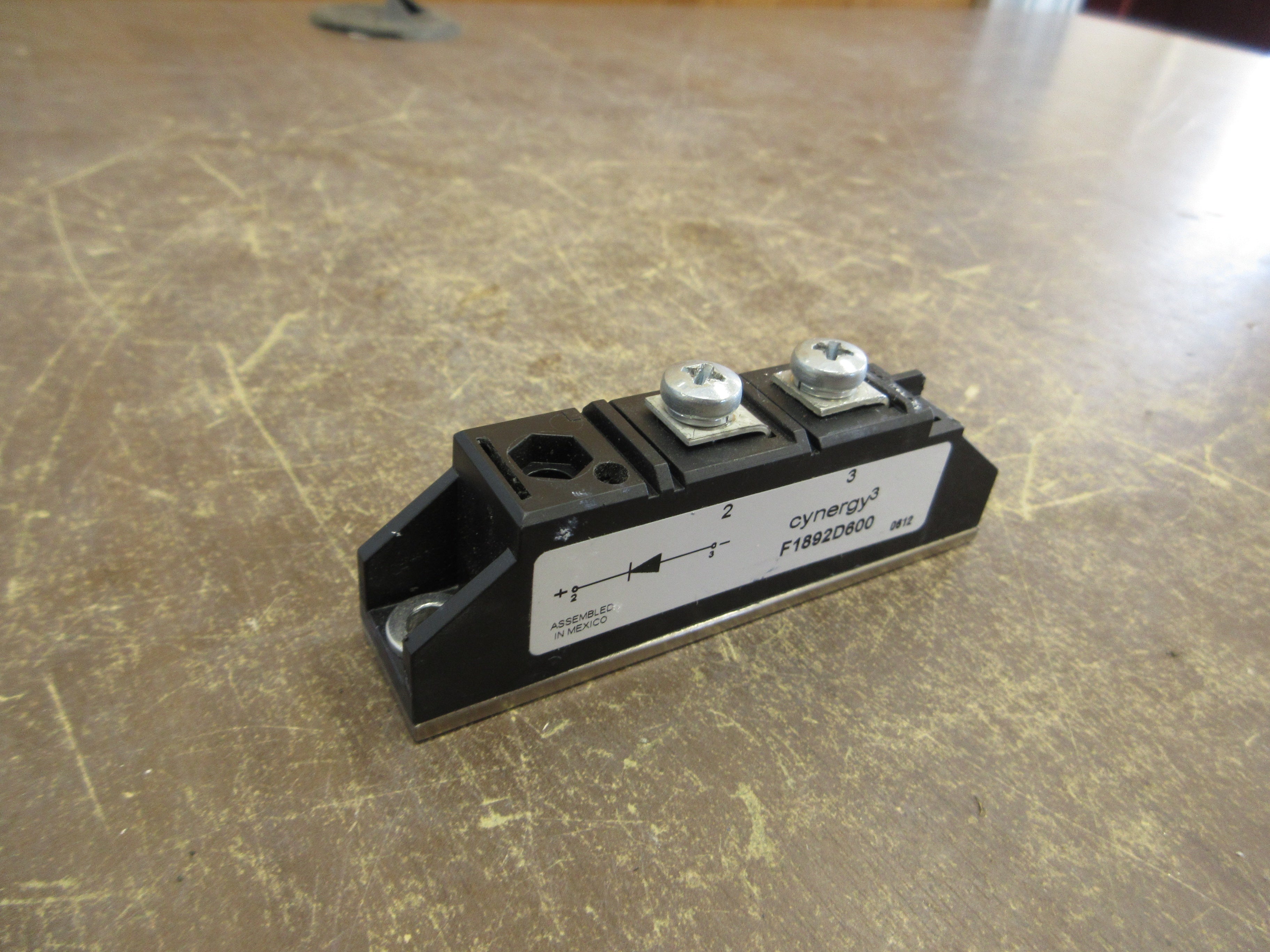 Crydom Cynergy 3 Diode Module F1892D600 Used