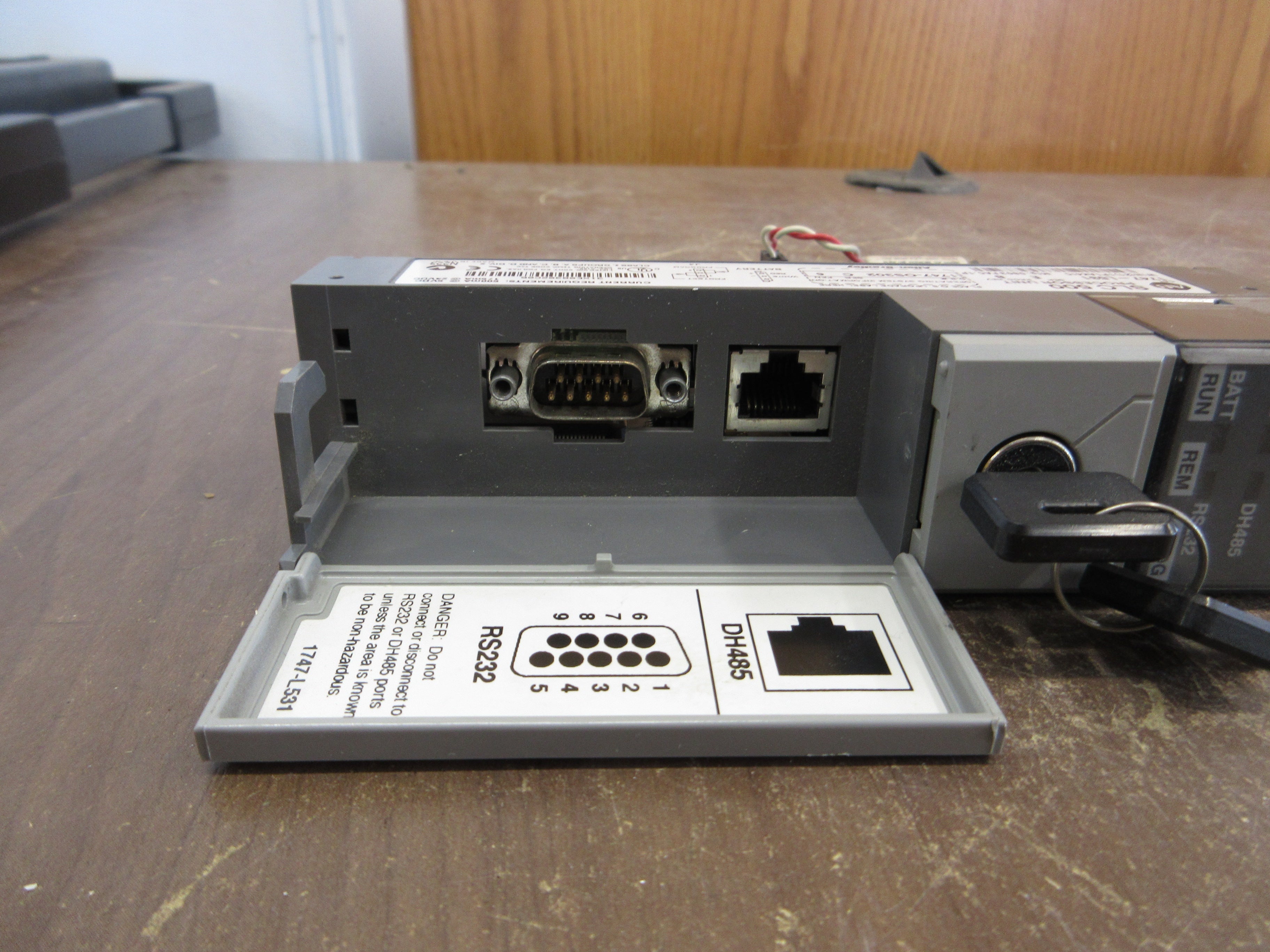 Allen-Bradley SLC 500 Processor Unit 1747-L531 Ser E Proc Rev 8 Used