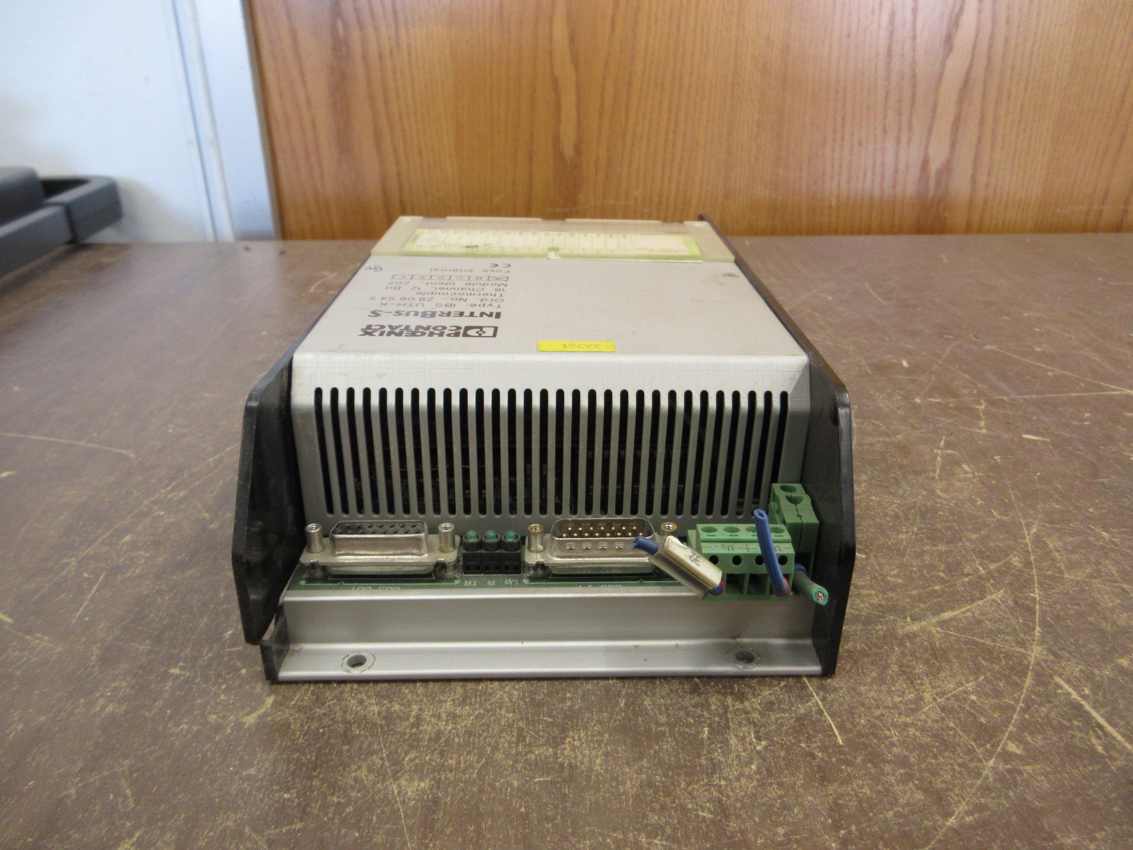 Phoenix Contact InterBus-S Thermocouple IBS UTK-K 16-Channel 12-Bit Used