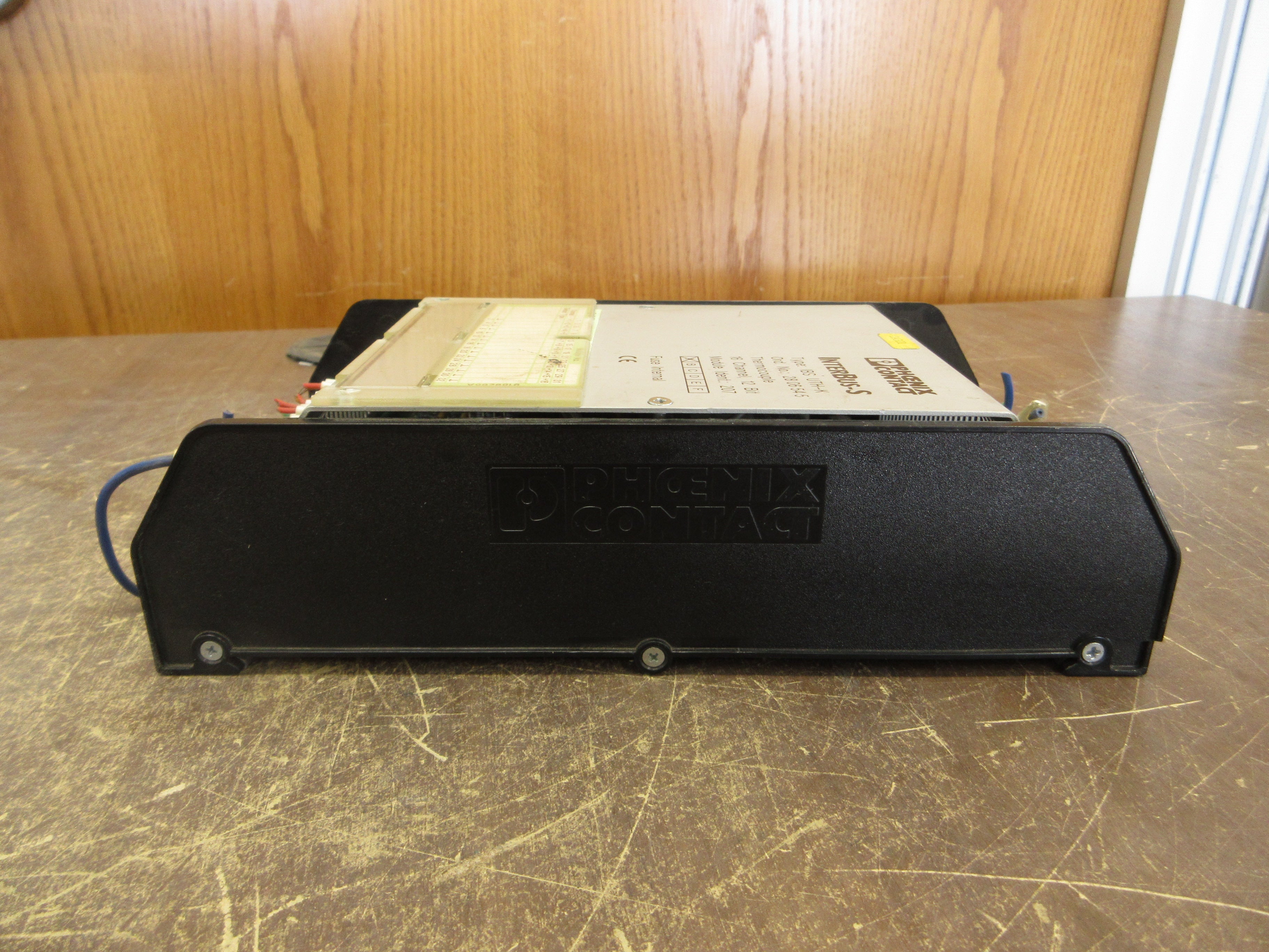 Phoenix Contact InterBus-S Thermocouple IBS UTK-K 16-Channel 12-Bit Used