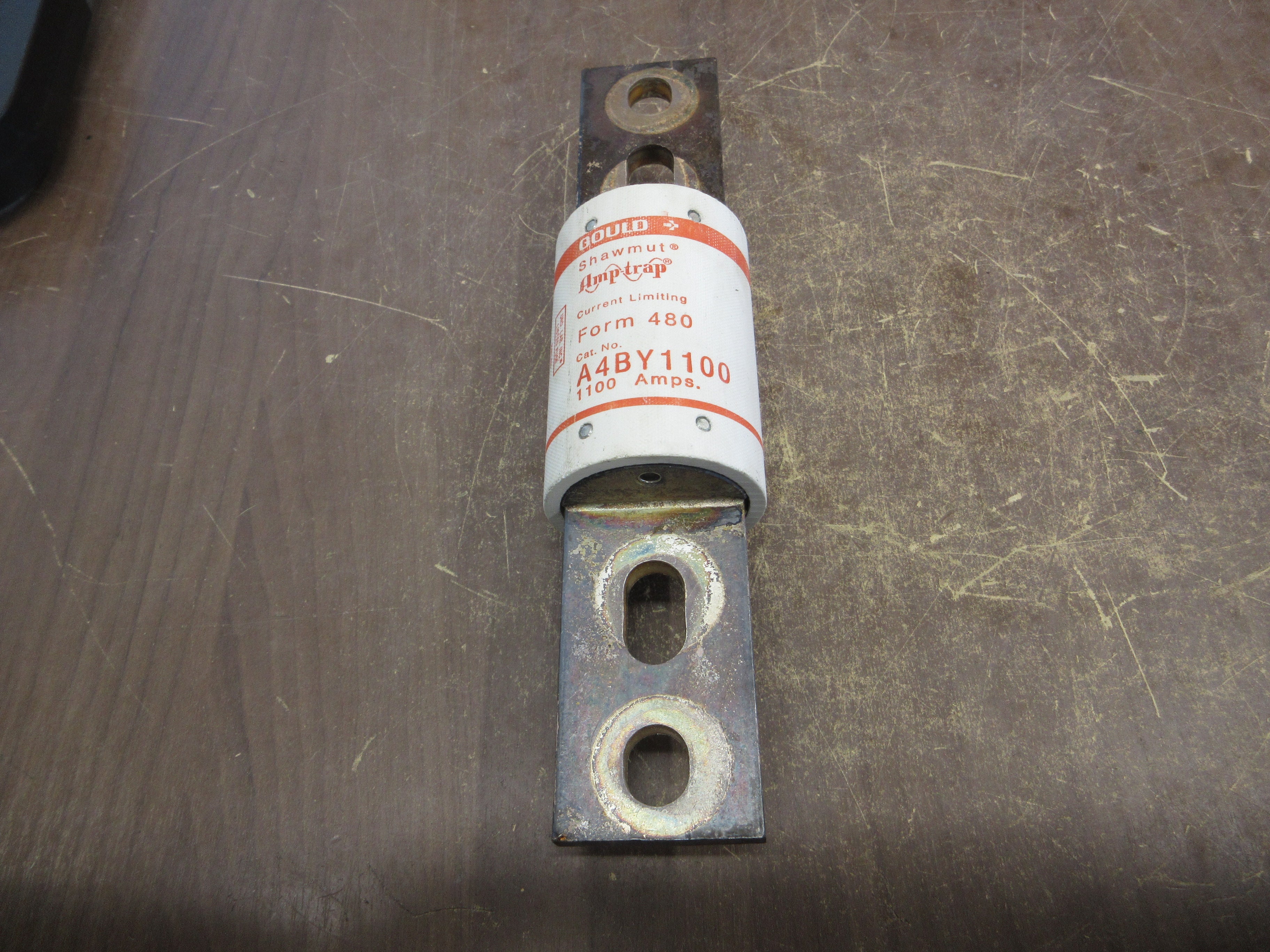 Gould Shawmut Amp-Trap Fuse A4BY1100 1100A 600V Used