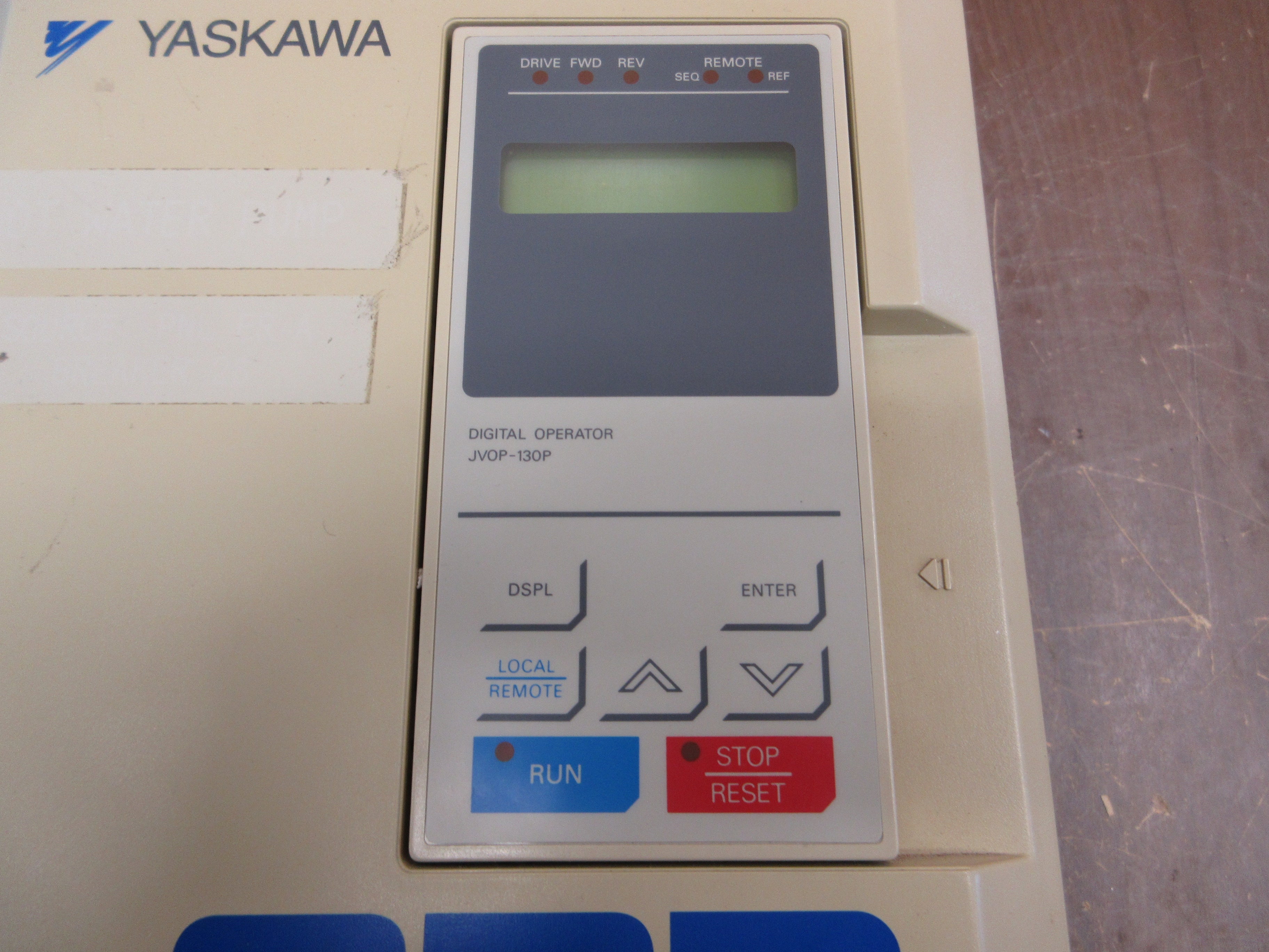 Yaskawa GPD506/P5 AC Drive CIMR-P5M47P5 15HP 3Ph w/ Keypad Used
