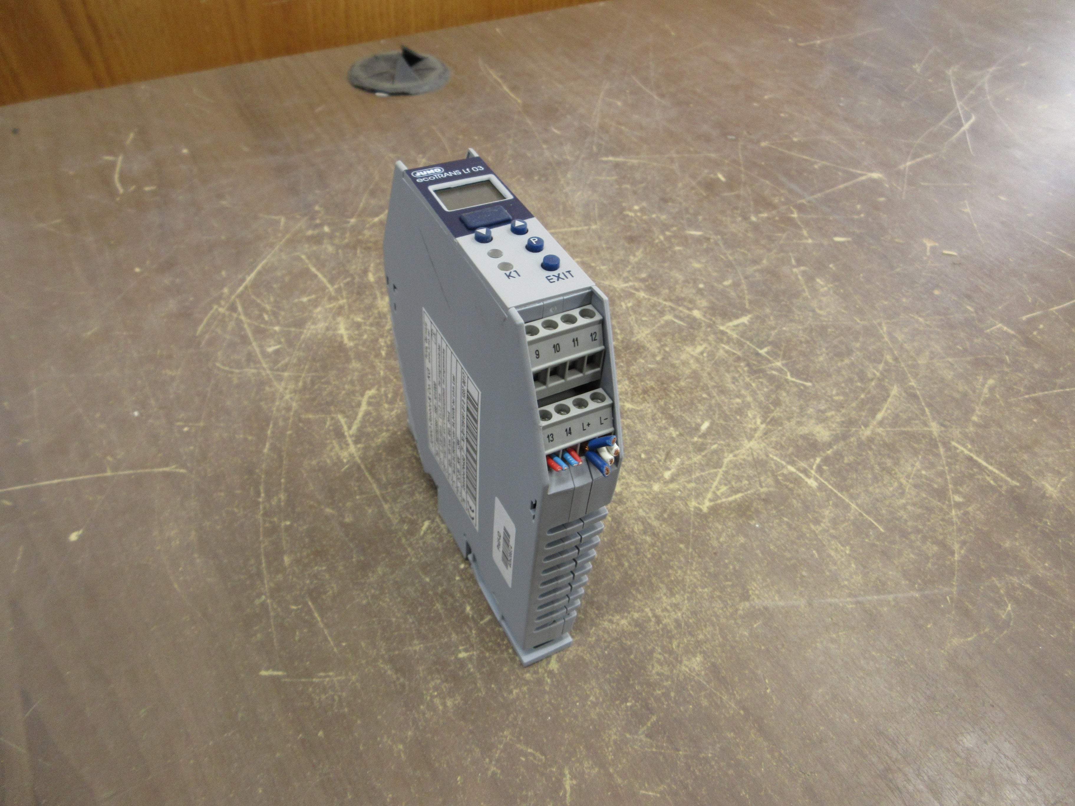 Jumo ecoTRANS LF 03 Conductivity Transmitter 202732/888-888-101/000 Used