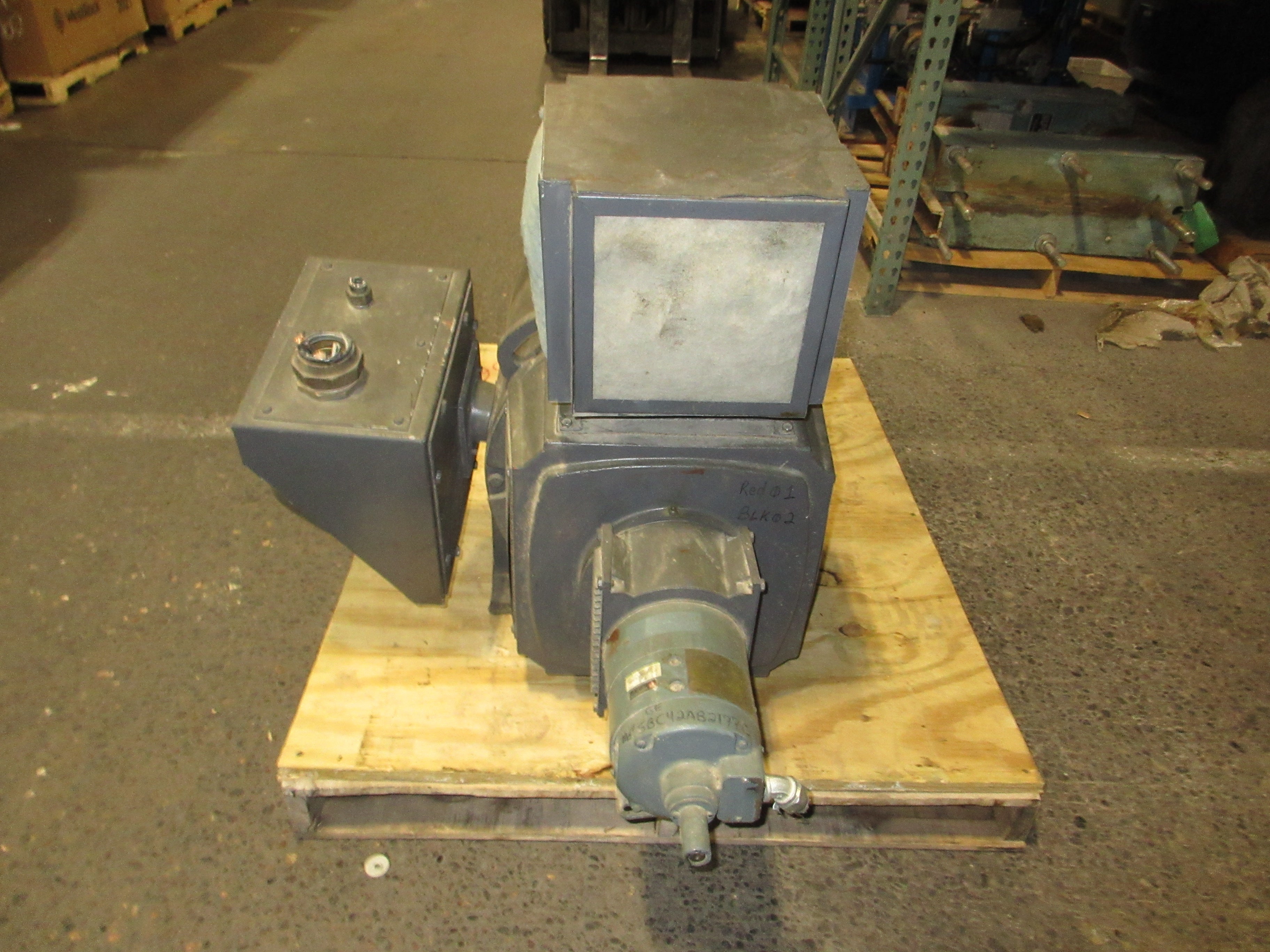 Allen-Bradley DC Motor 5CD204RA002A109 150HP 1750/2000RPM 500V 240A Used