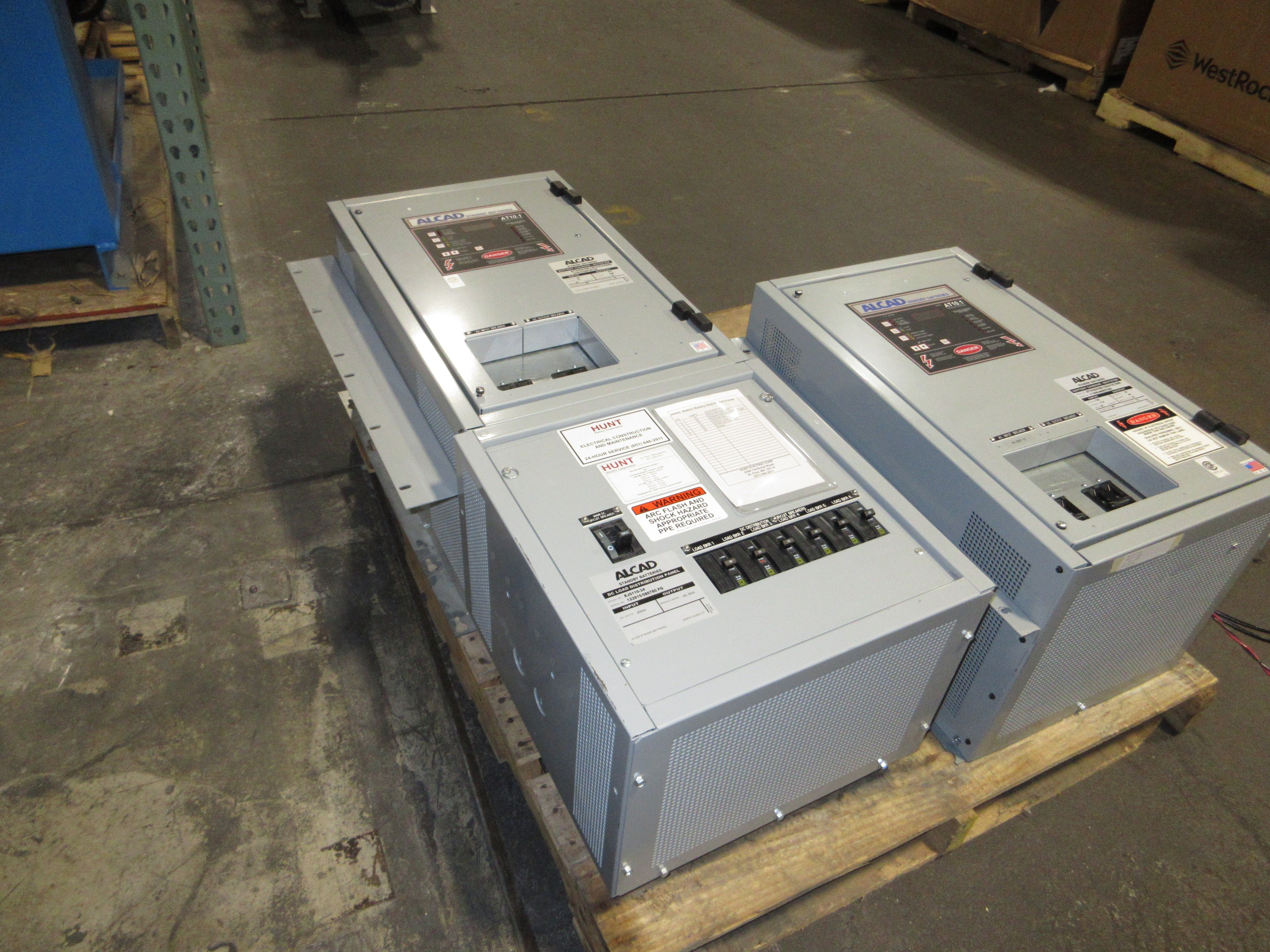 Alcad Series AT10.1 Battery Charger/Rectifier AT10-024-040-120-011013000 Used