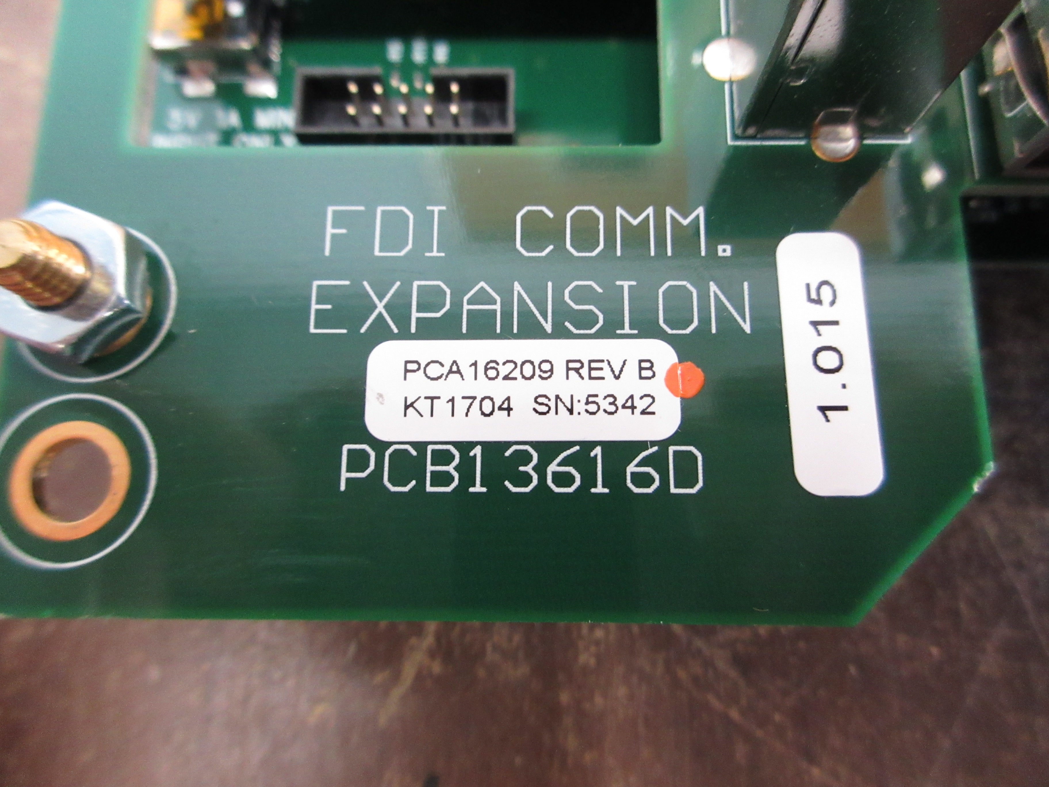 PCI Display Assembly PCA16209 Rev. B *Scratched Screen* Used