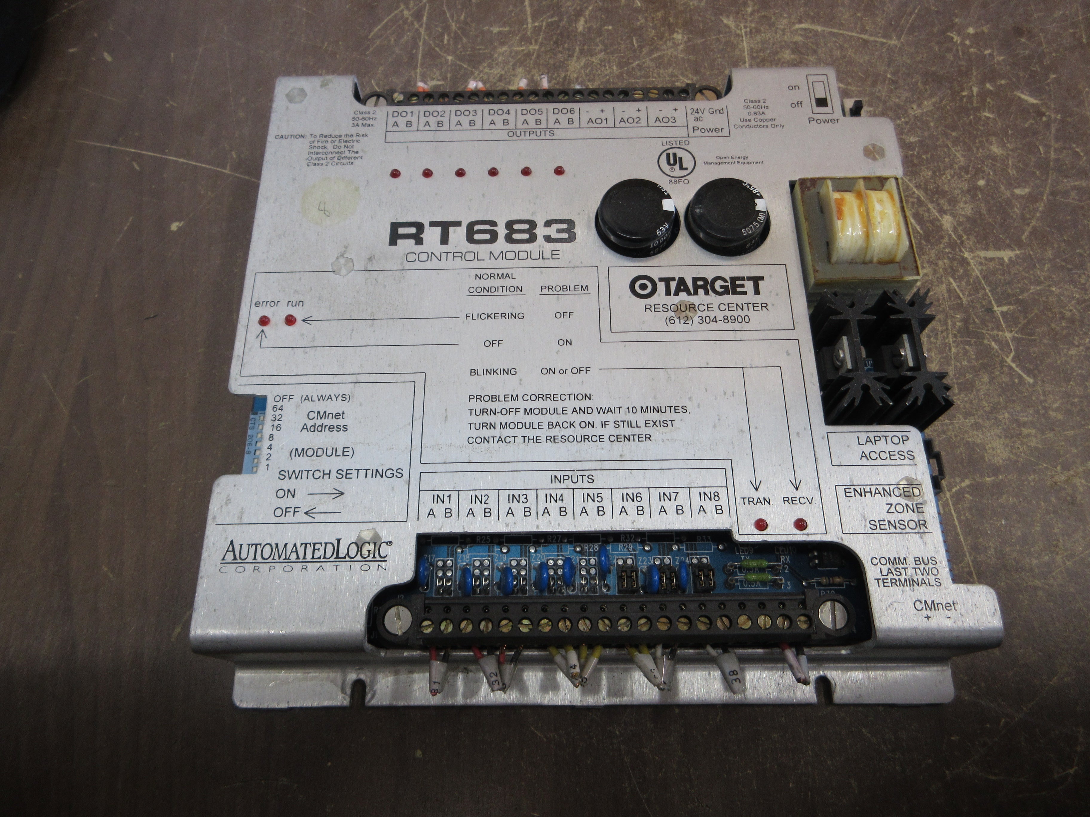 Automated Logic Control Module RT683 Used