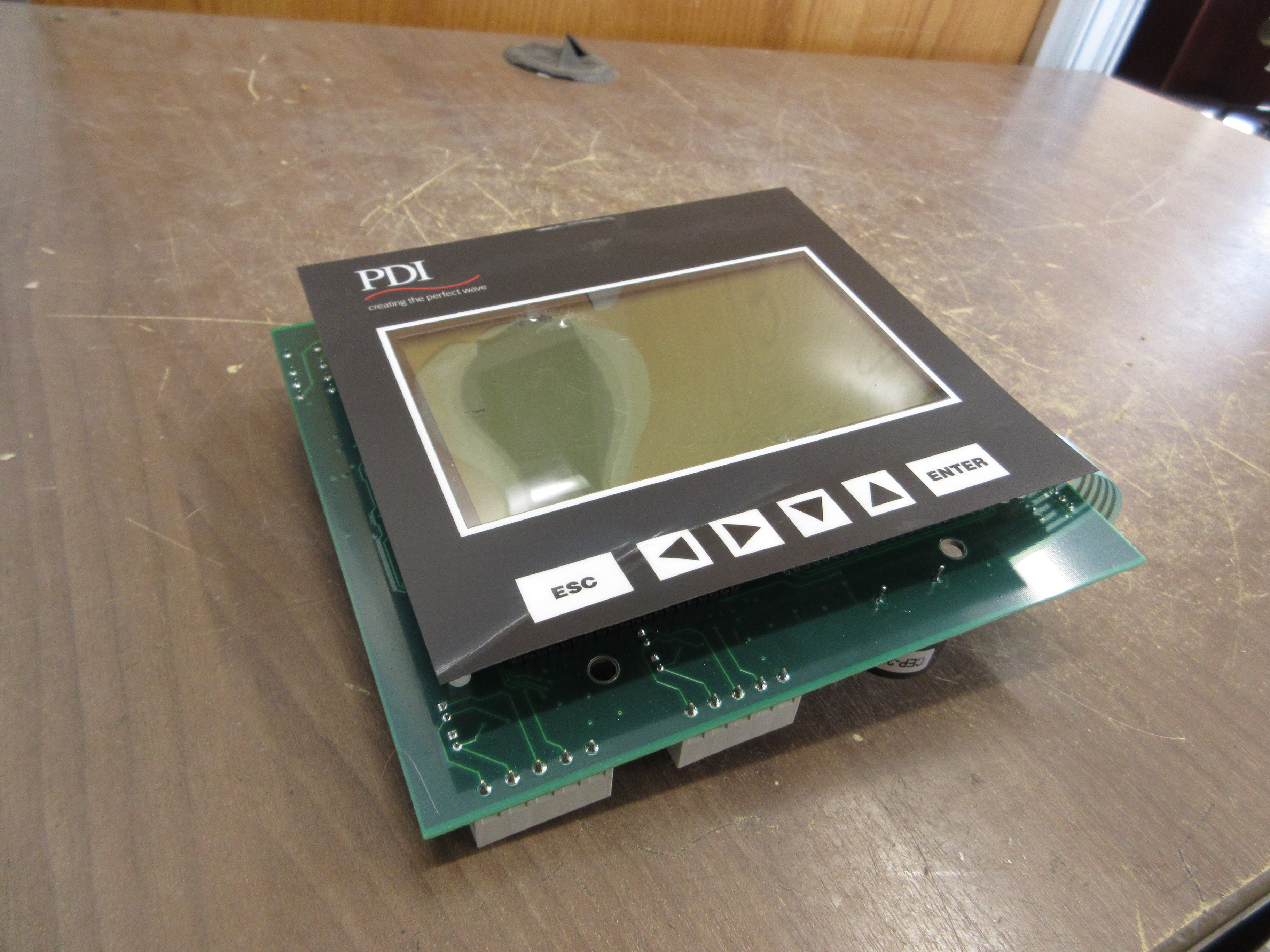 PDI Wavestar PDU/RPP Display Assembly PCB11556BL *Bent Face* Used