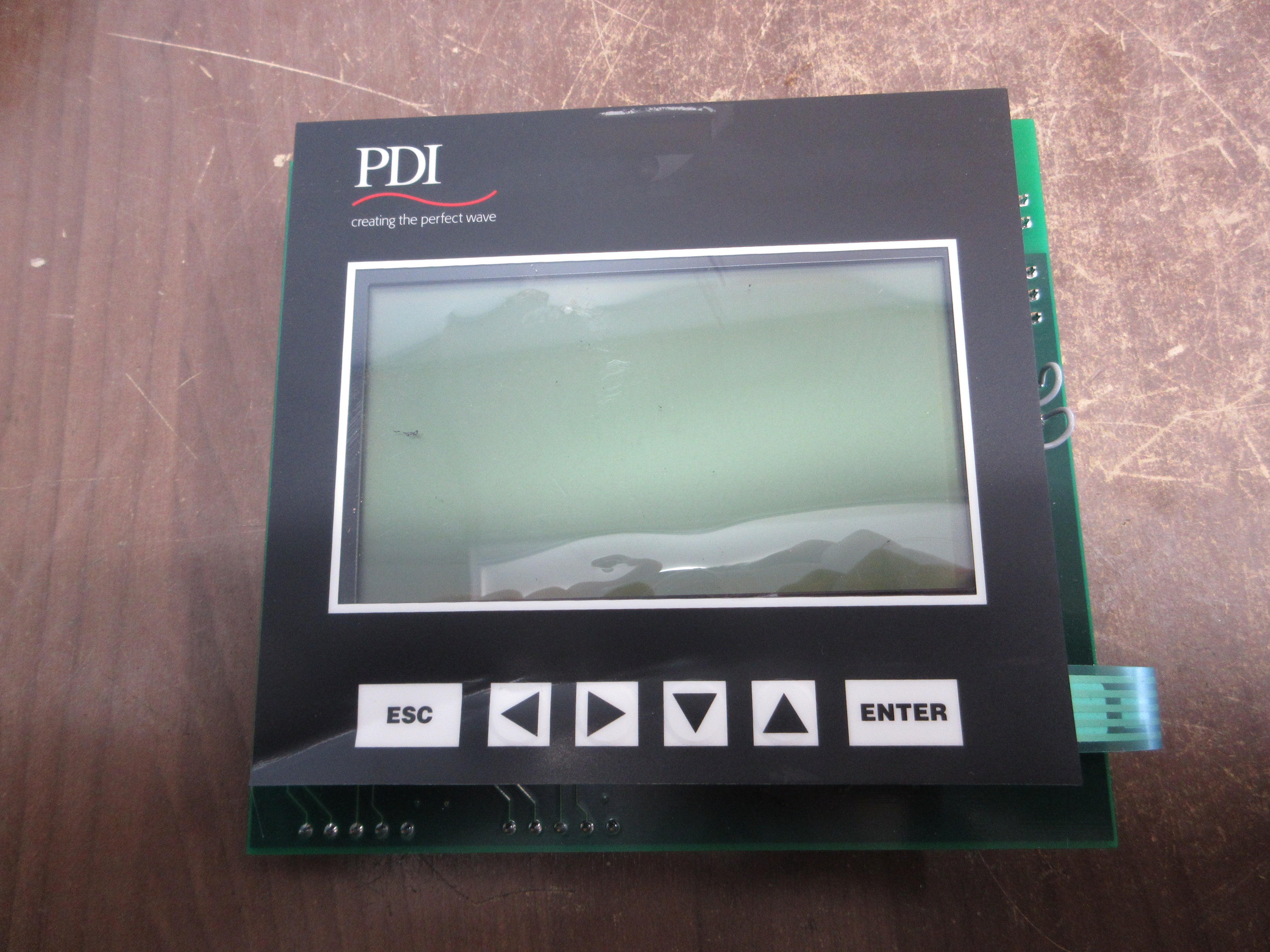 PDI Wavestar PDU/RPP Display Assembly PCB11556BL *Bent Face* Used