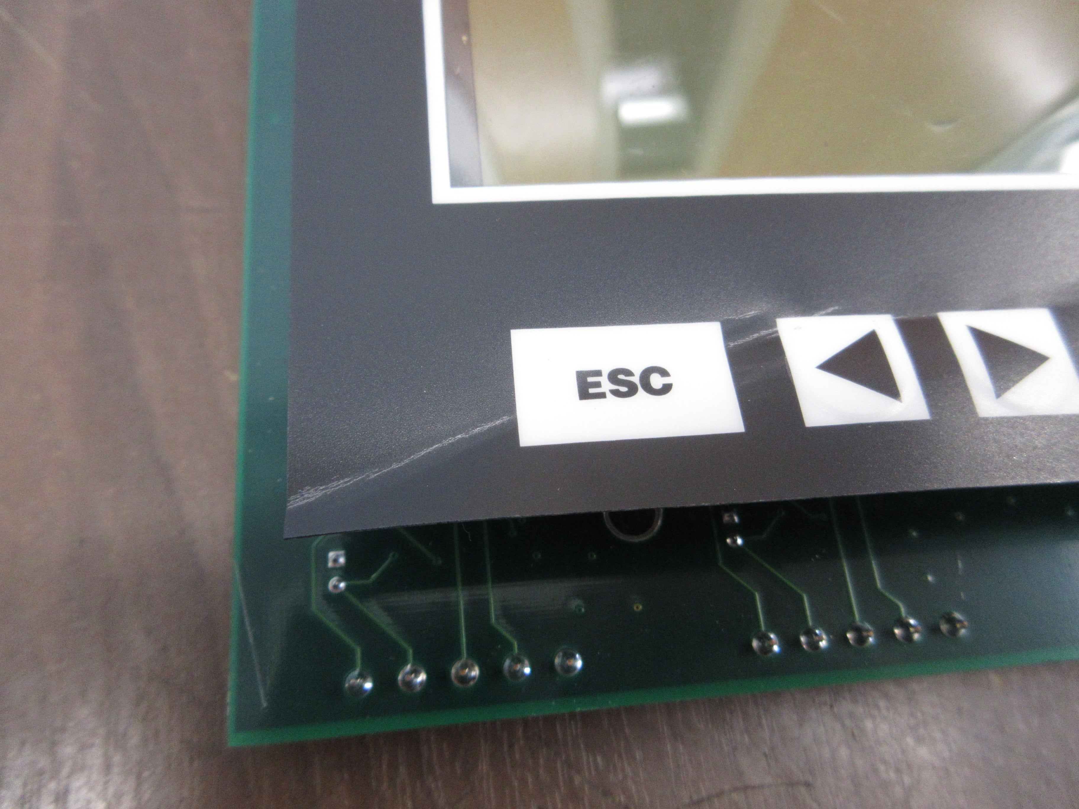 PDI Wavestar PDU/RPP Display Assembly PCB11556BL *Bent Face* Used