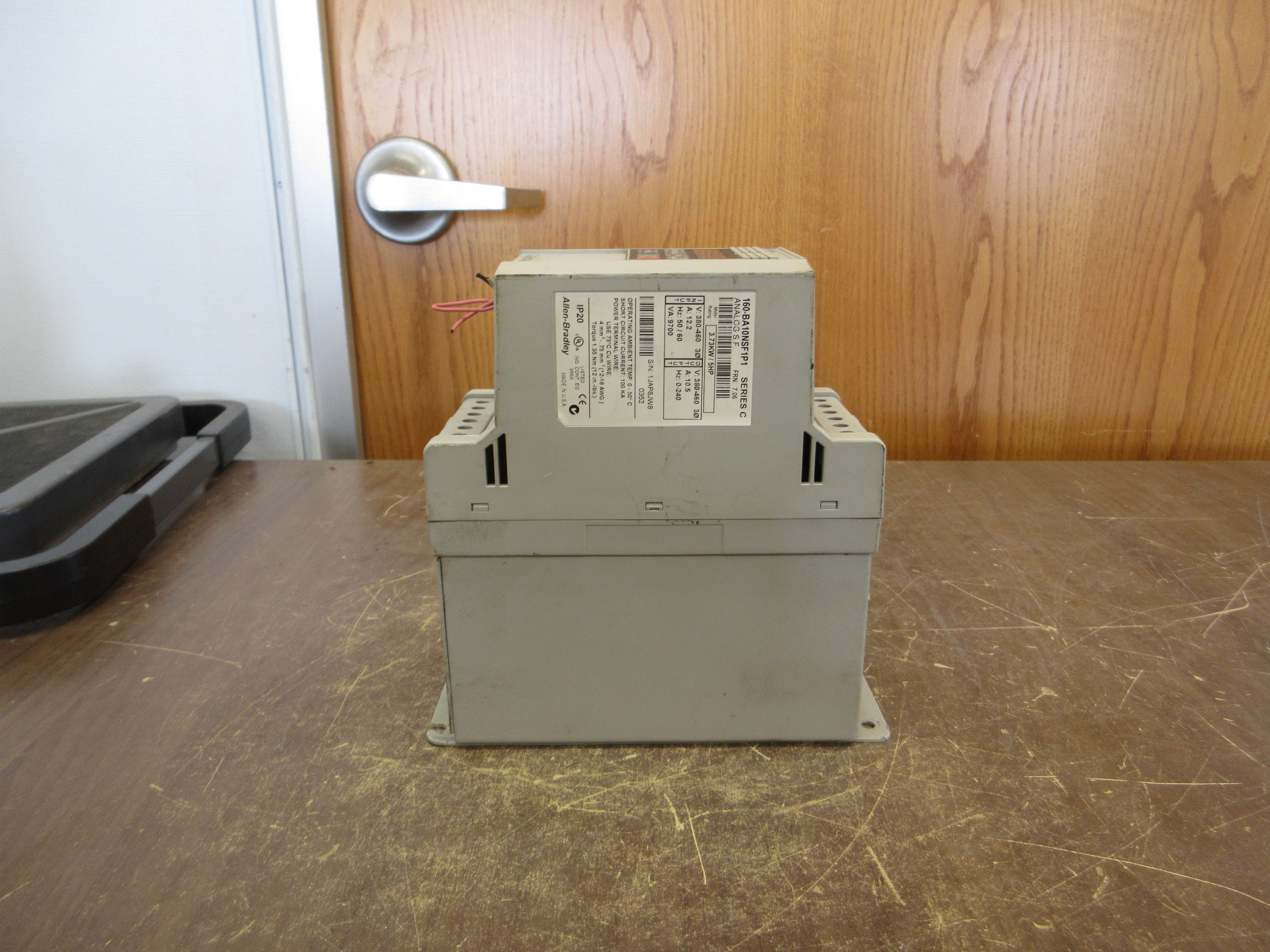 Allen-Bradley Analog S.F. Drive 160-BA10NSF1P1 Ser. C 5HP 3Ph Used