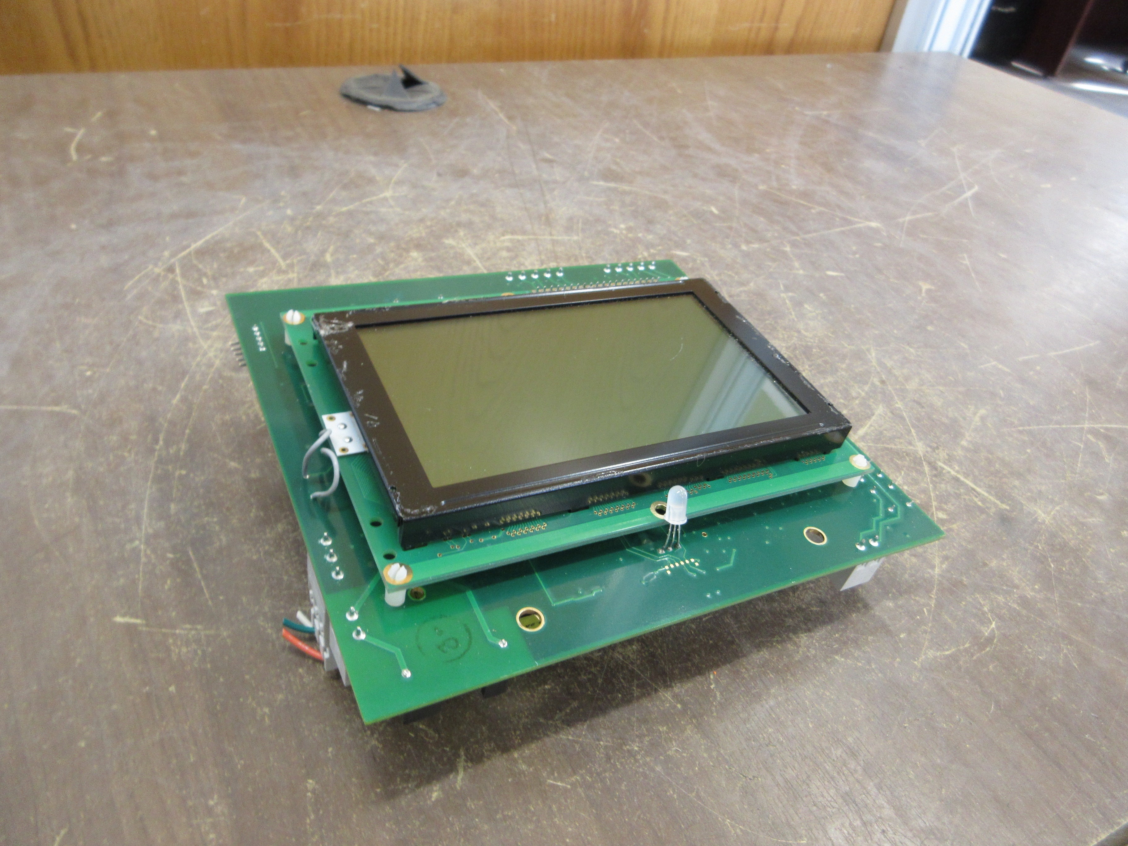 PDI Wavestar PDU/RPP Display Assembly PCB11556BL *No Face* Used