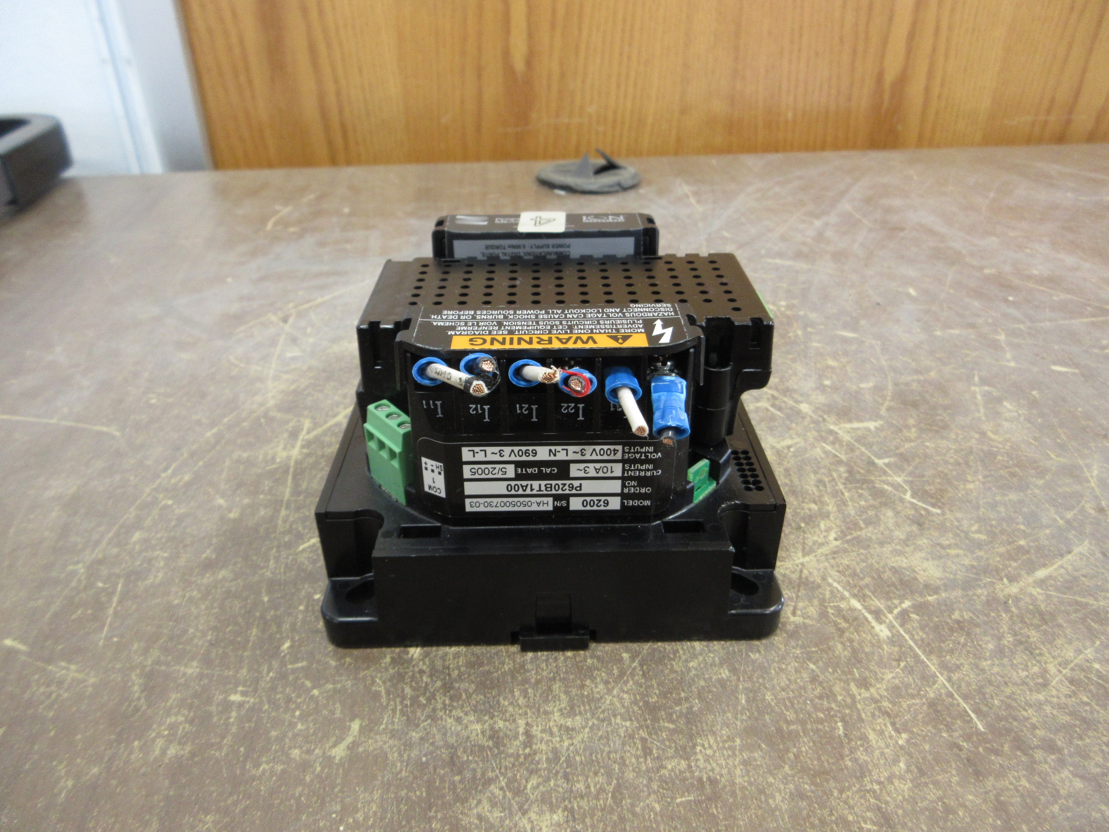 Power Measurement Ion Power Meter 6200 P620BT1A00 3Ph 400V L-N 690V L-L Used