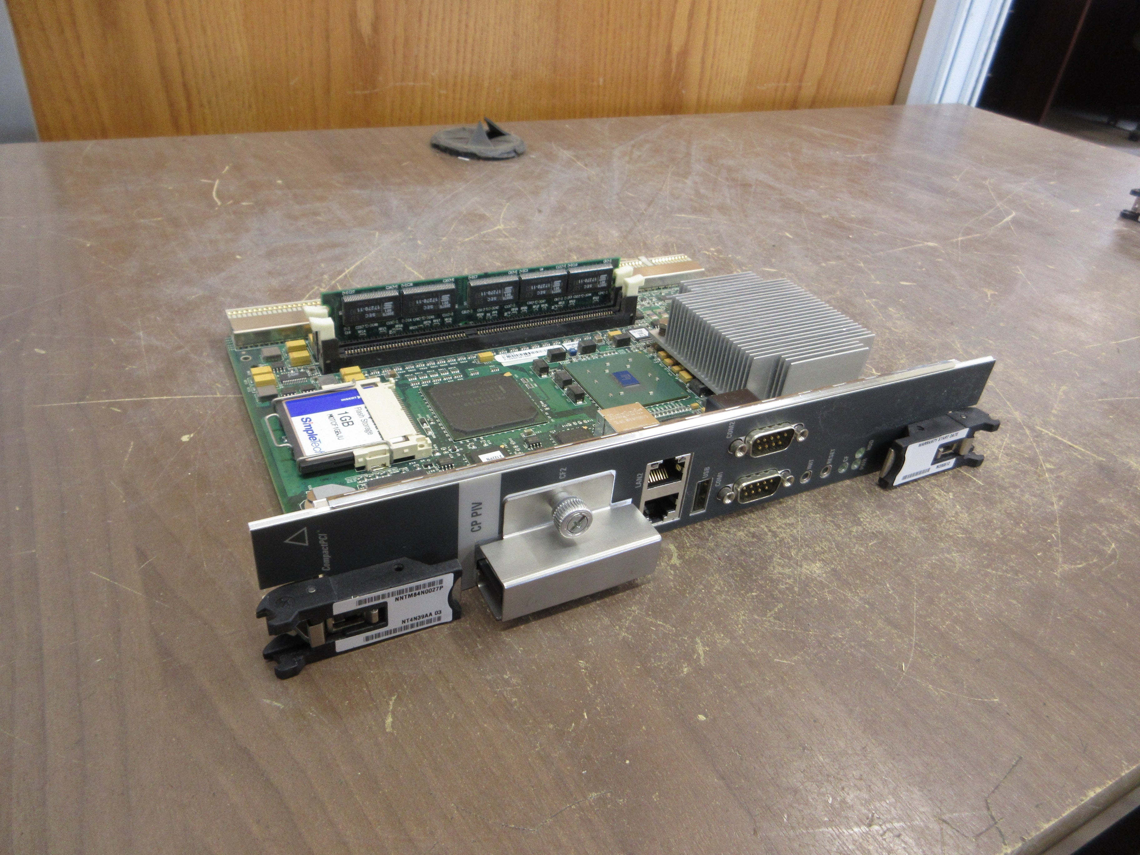 Nortel Meridian CP PIV Call Processor Circuit Card NT4N39AA Rise 03 Used