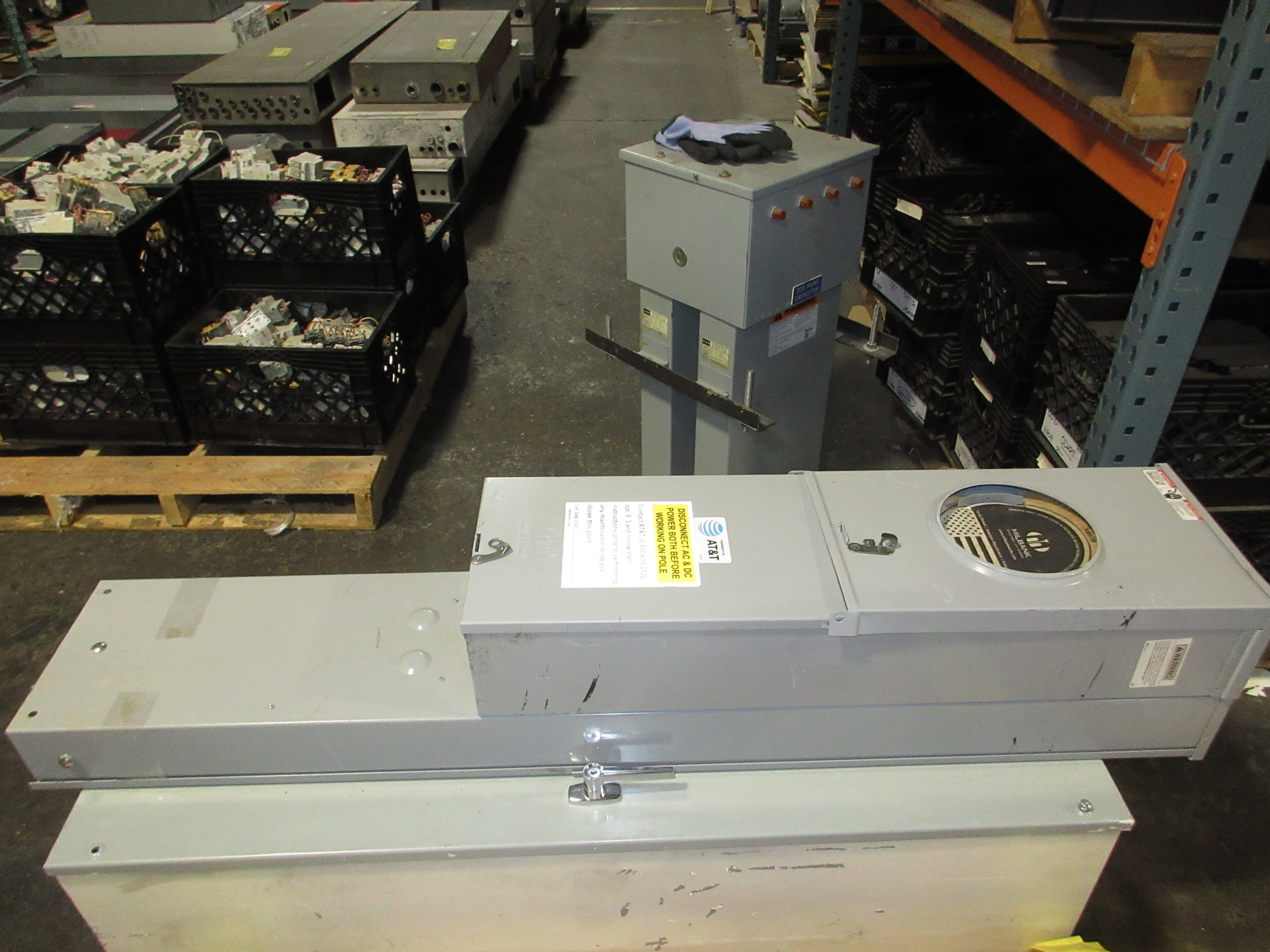 Milbank Modular PO HD-PD U4322-O-5T9 100-200A 200A Main Breaker Used