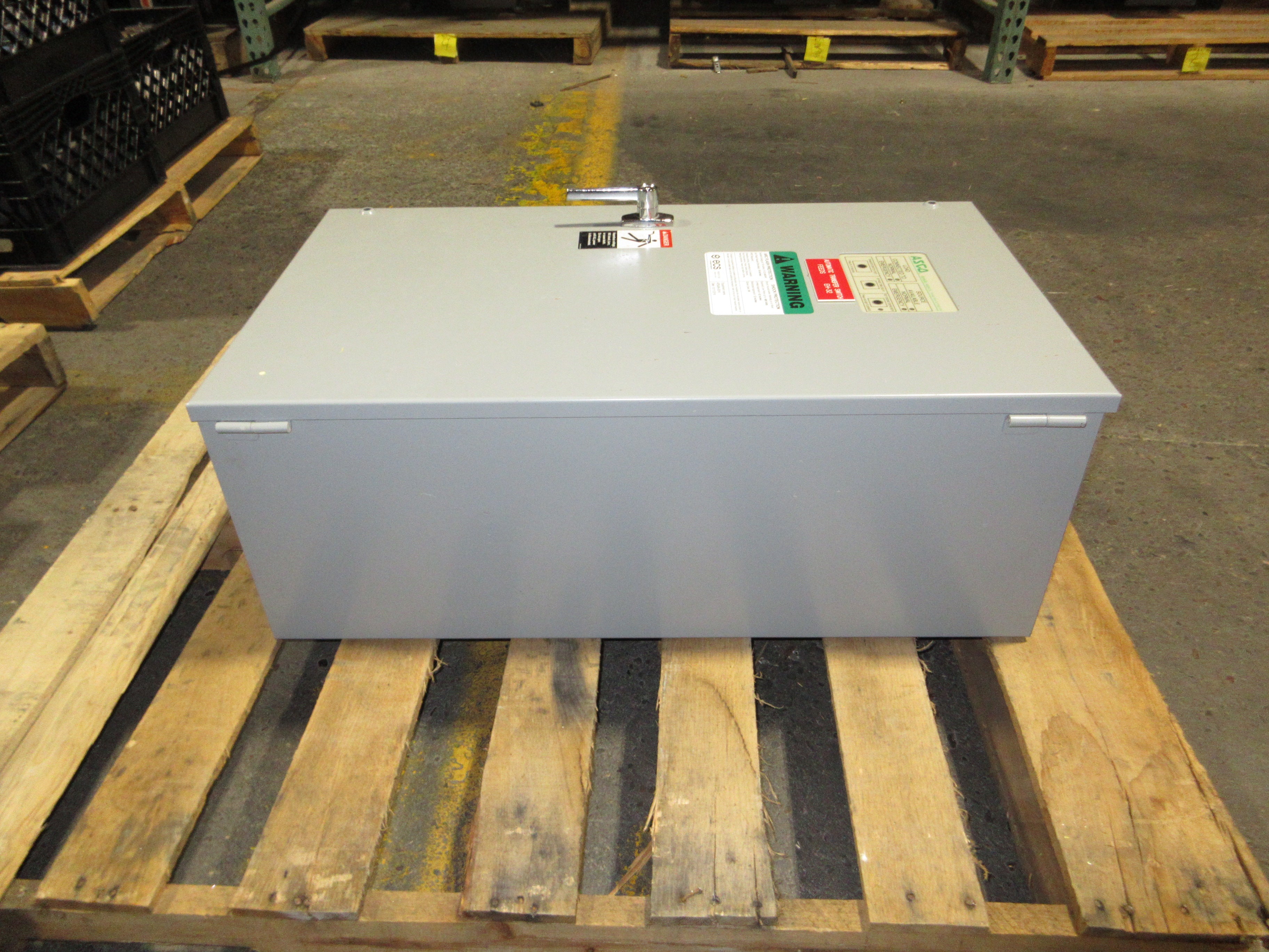 Asco Series 300 Automatic Transfer Switch A30037091C 70A 480V 60Hz 3Ph Used