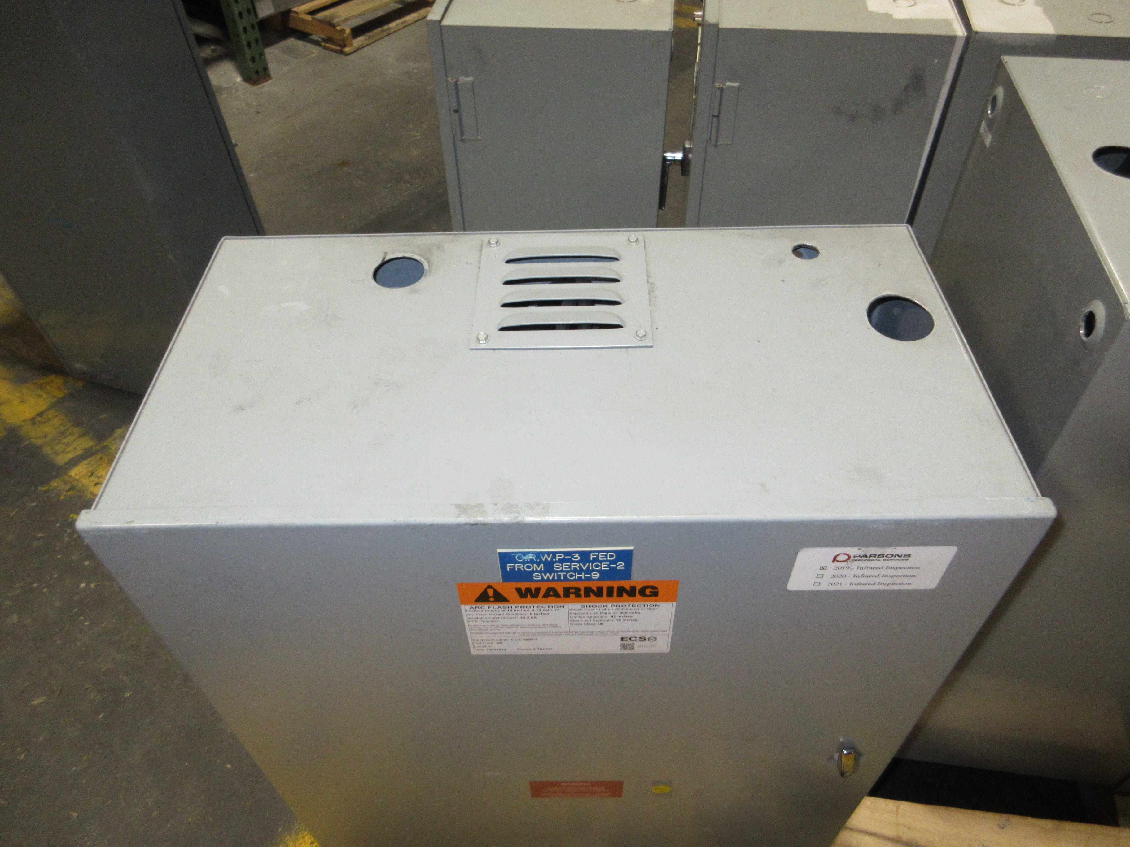 Allen-Bradley Enclosed SMC-2 Soft Start 150-A97NB Ser. A 75HP 460V 97A Used