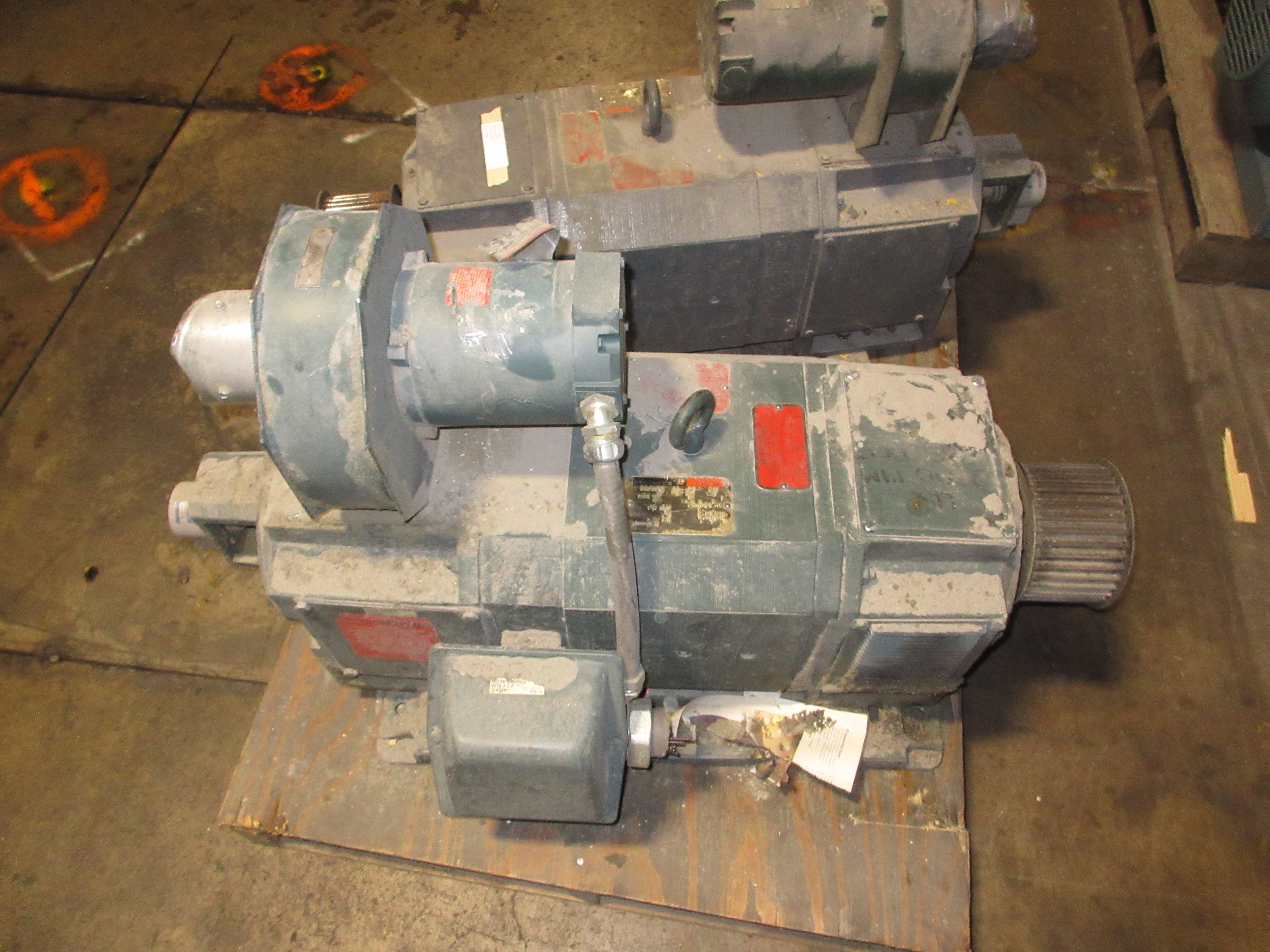 Reliance DC Motor 01KA437403-YT 60HP 1750/2100RPM 500V 102A Force-Ventilated